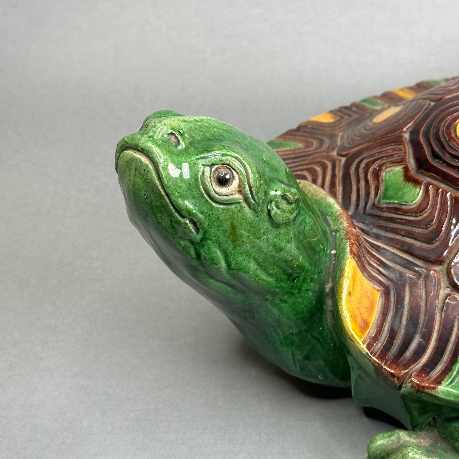 JAPANESE CERAMIC TURTLE - 2