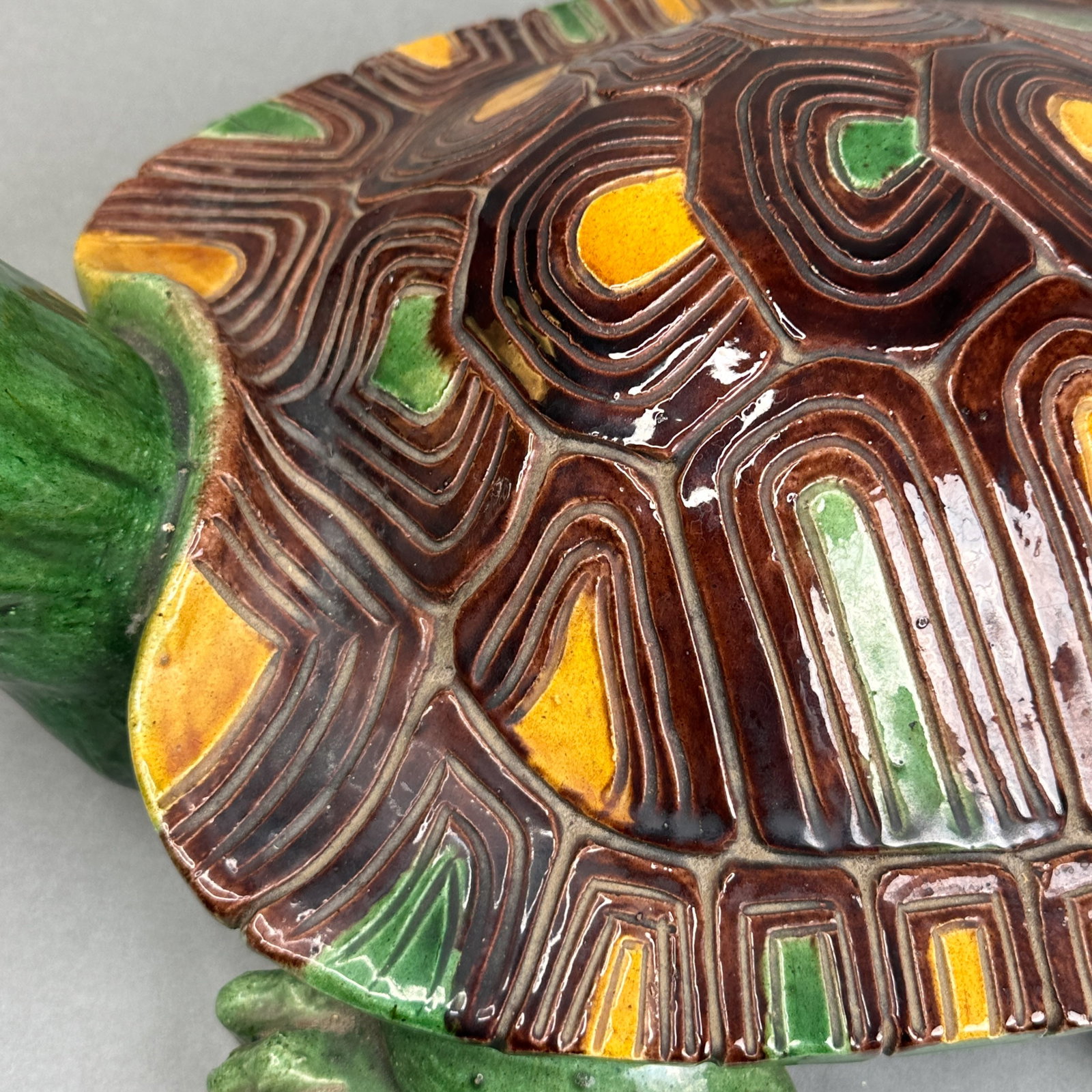 JAPANESE CERAMIC TURTLE - 4