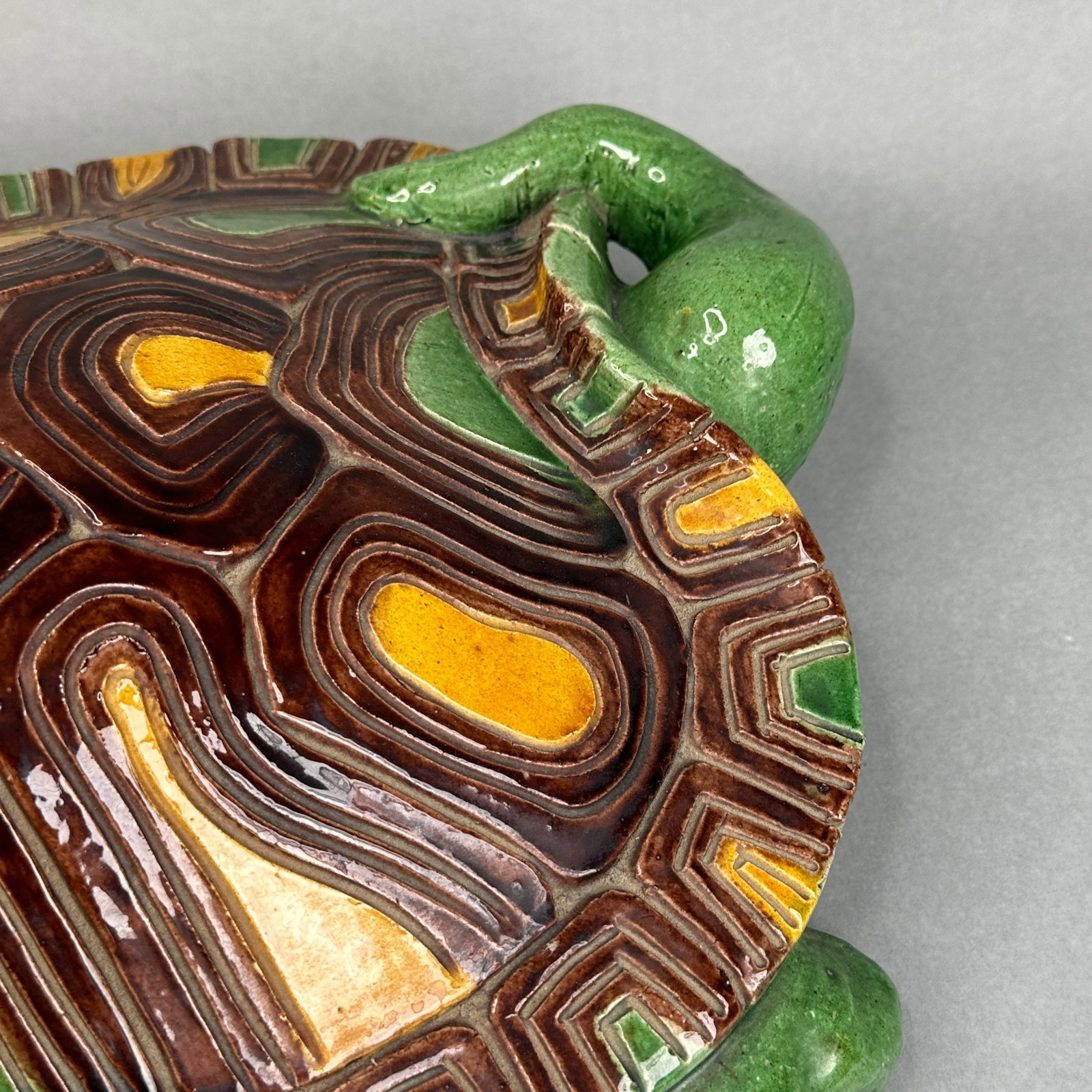 JAPANESE CERAMIC TURTLE - 5
