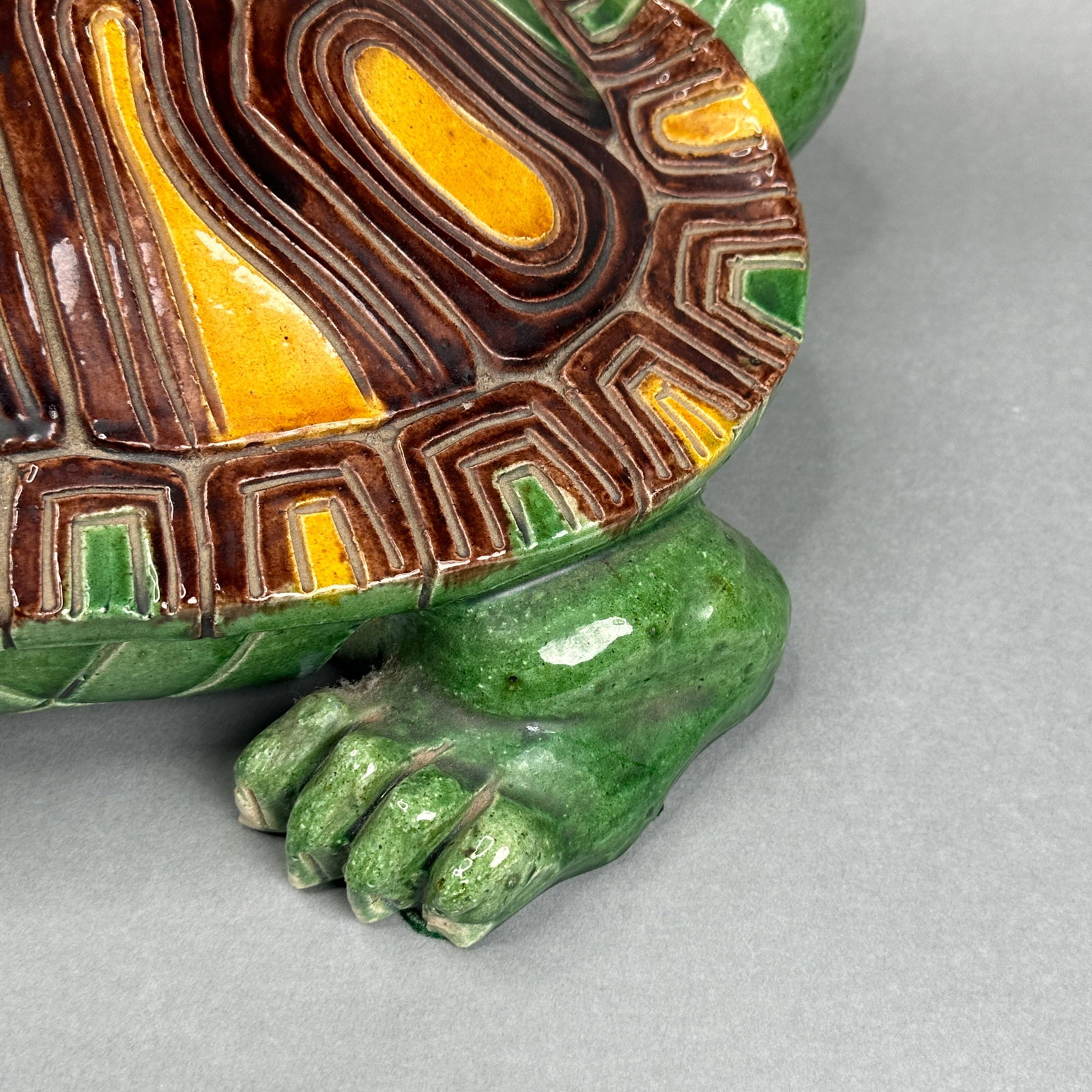 JAPANESE CERAMIC TURTLE - 7