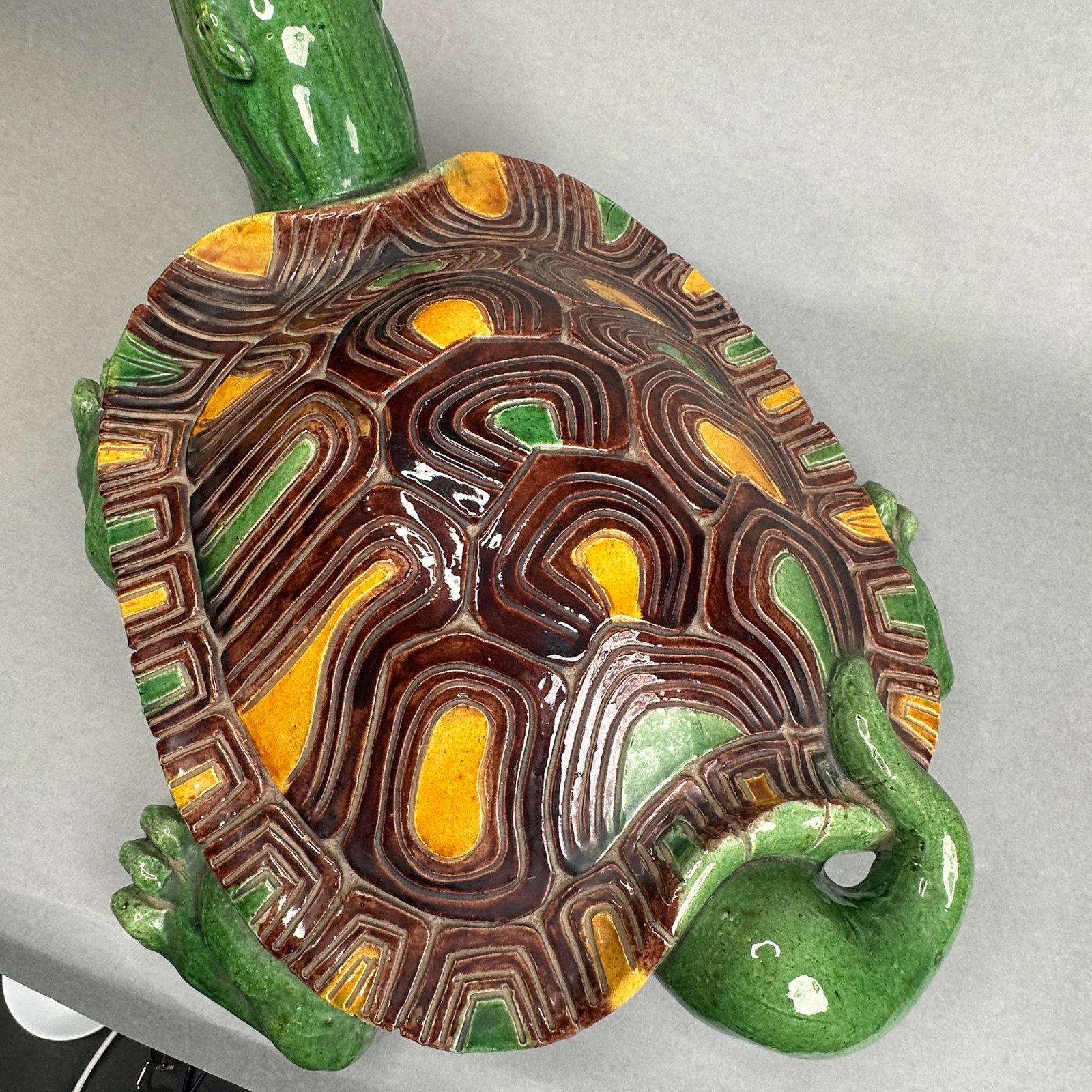 JAPANESE CERAMIC TURTLE - 9
