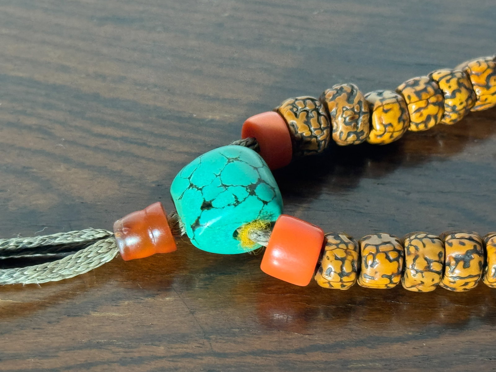 CHINESE PRAYER BEAD NECKLACE - 3