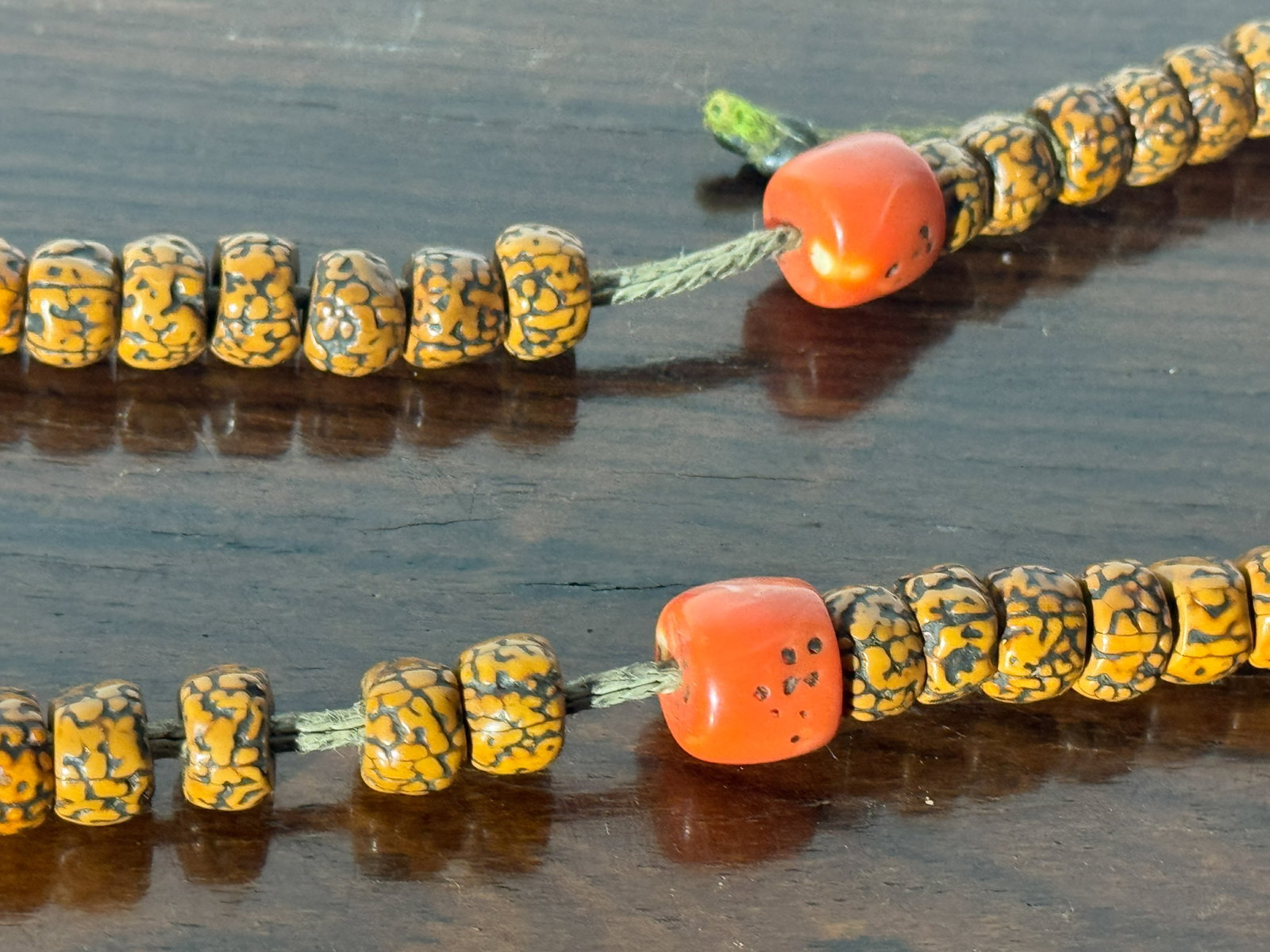 CHINESE PRAYER BEAD NECKLACE - 4