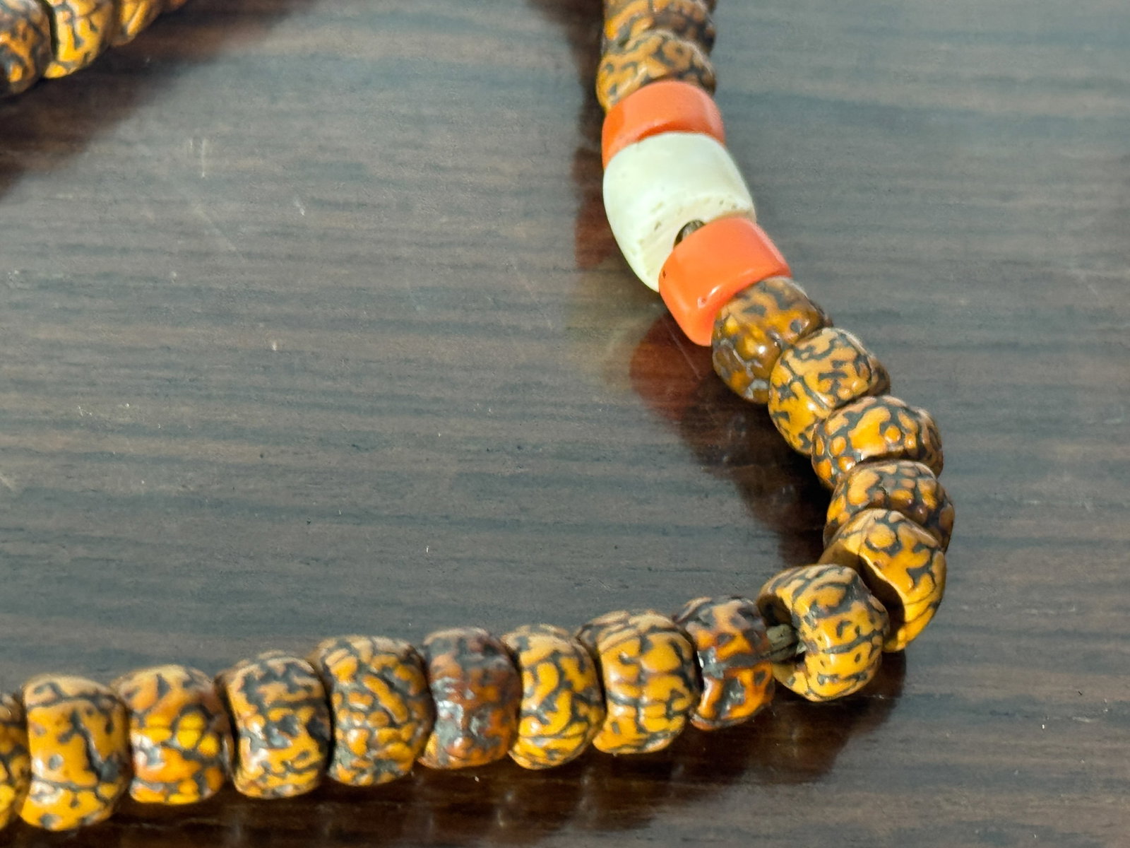 CHINESE PRAYER BEAD NECKLACE - 5