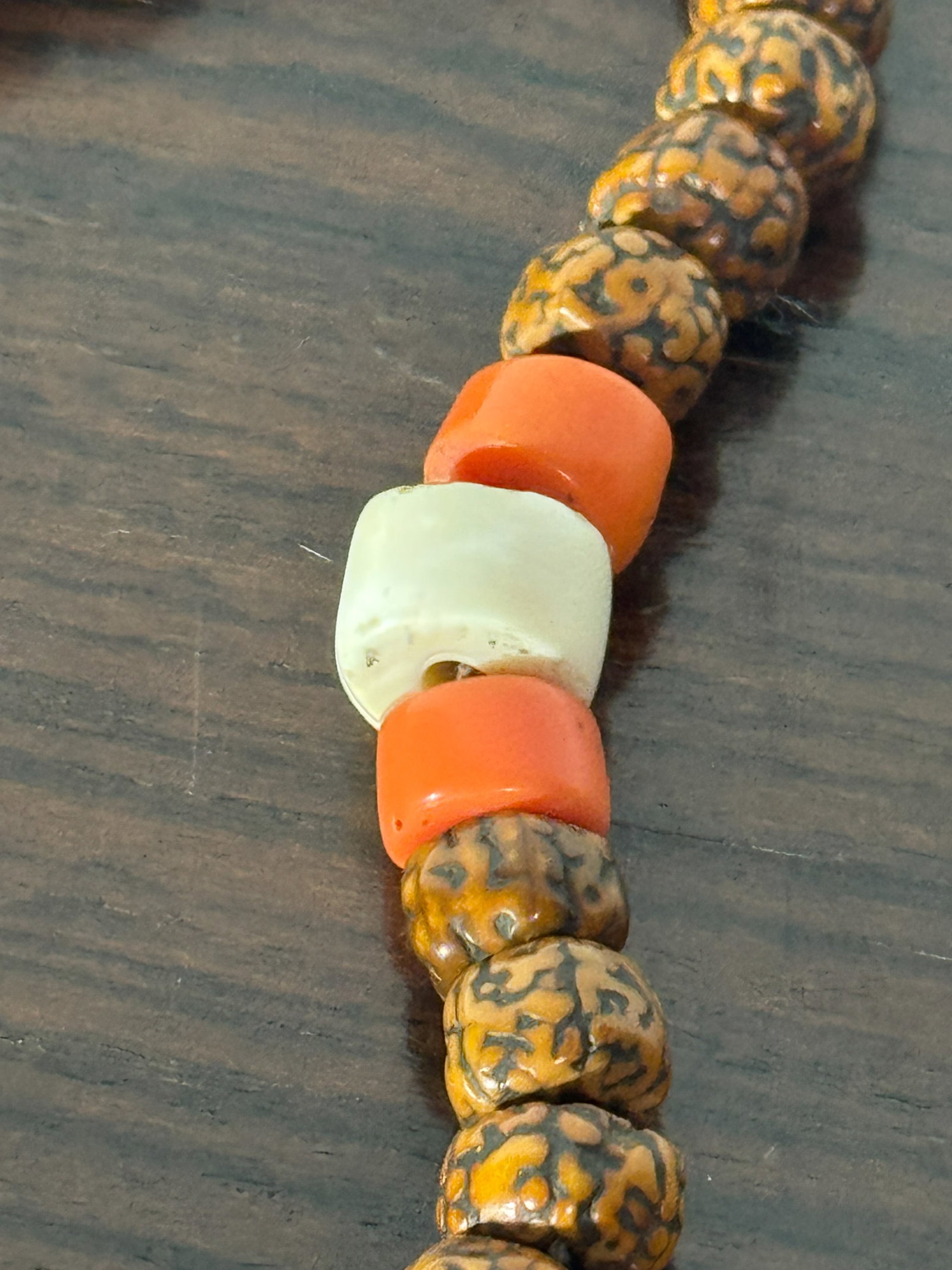 CHINESE PRAYER BEAD NECKLACE - 6