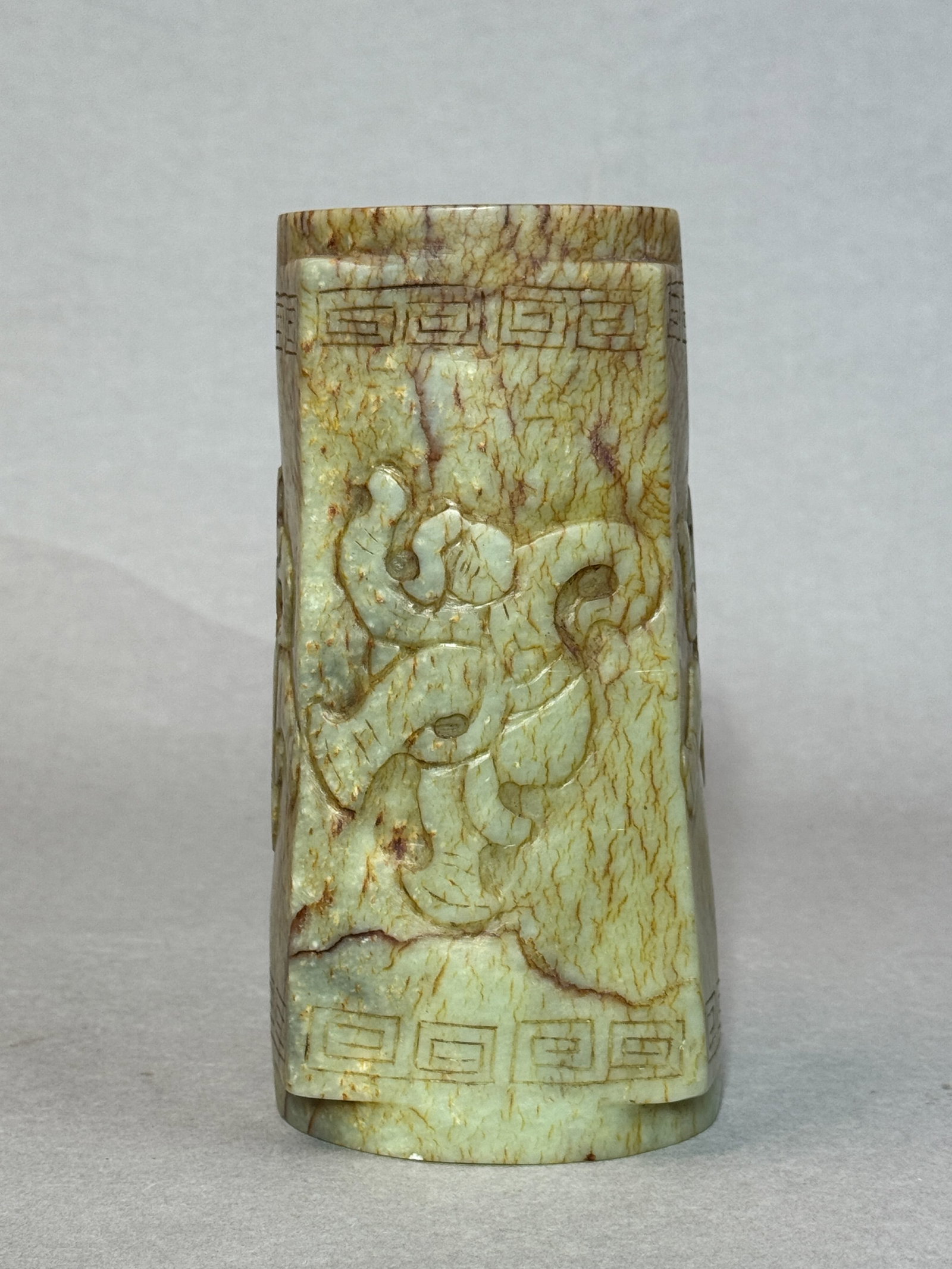 CHINESE ARCHAIC JADE CONG - 2
