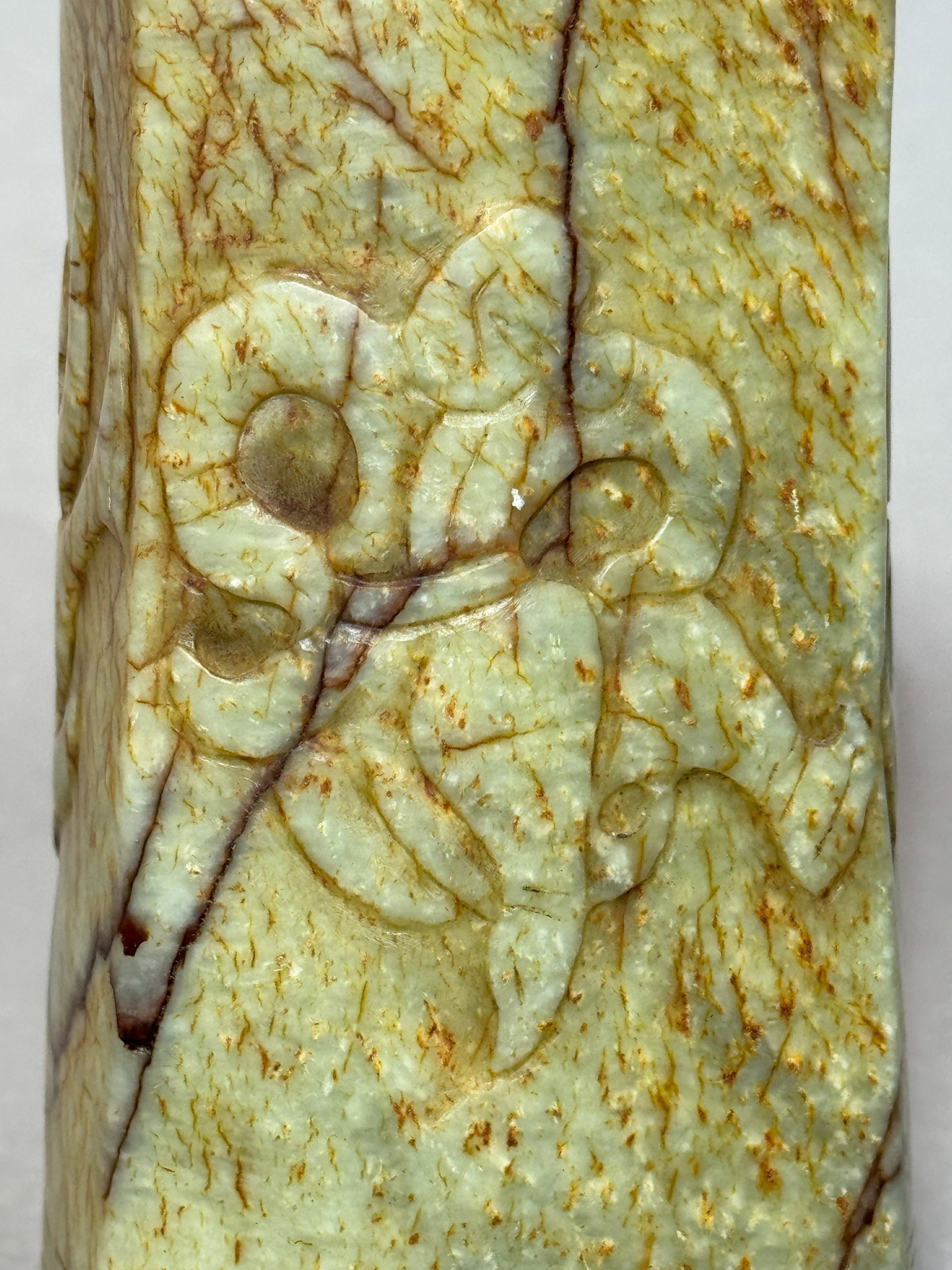 CHINESE ARCHAIC JADE CONG - 5