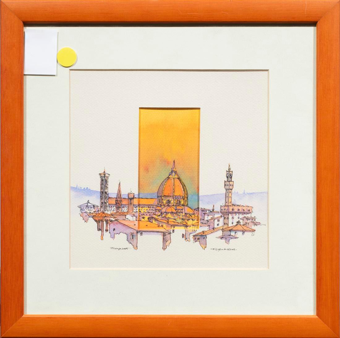 ITALIAN SCHOOL (21ST CENTURY), WATERCOLOR (1 of 1)