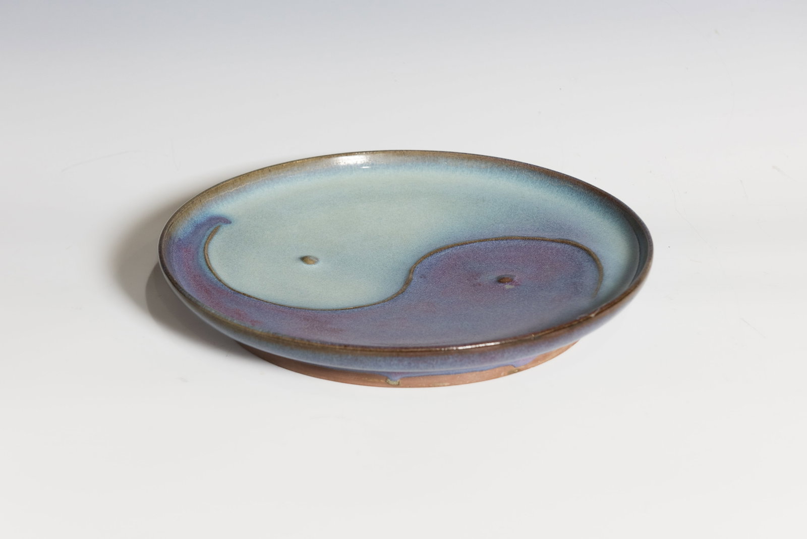 A CHINESE JUN WARE DISH - 2