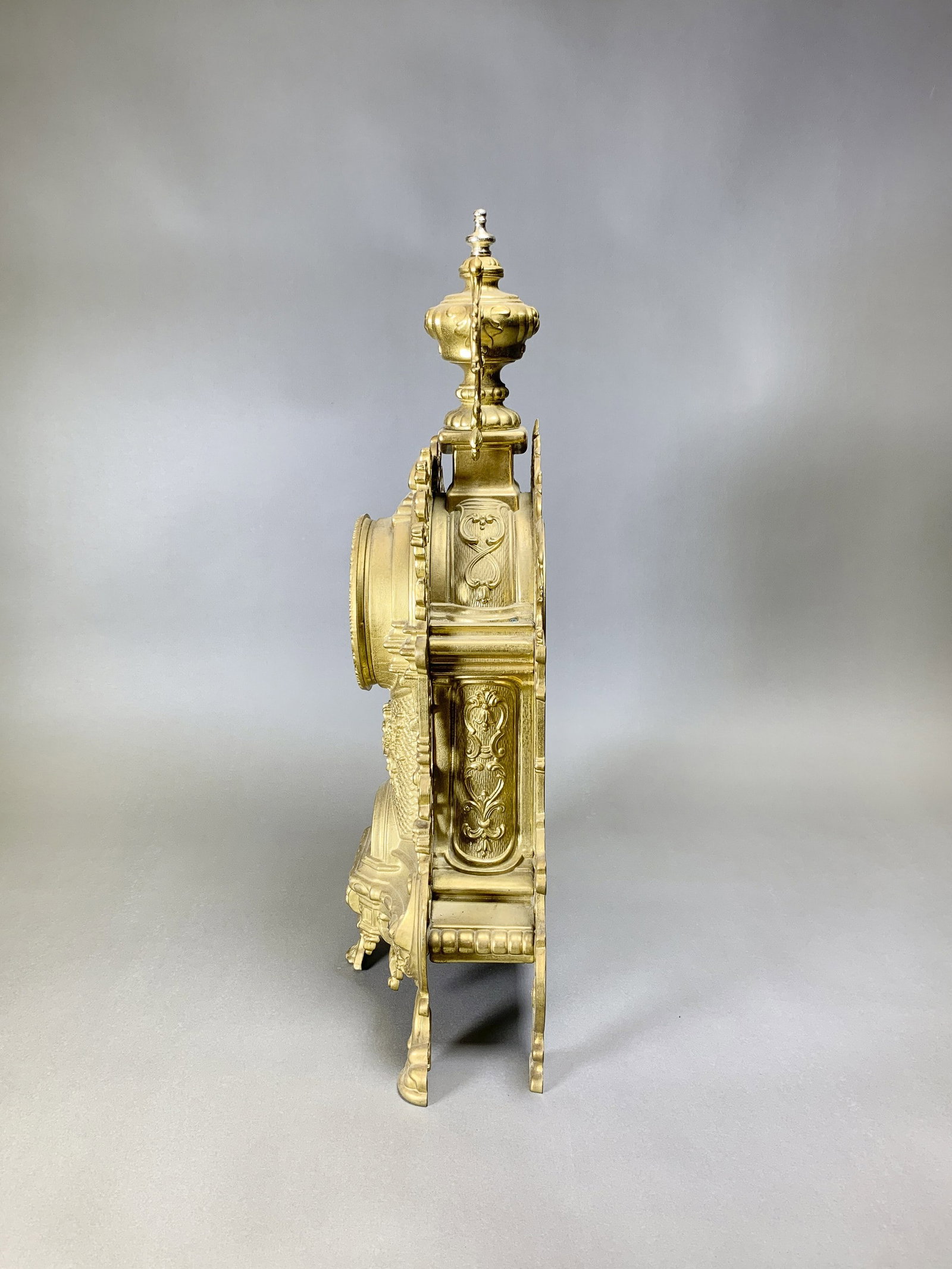 GILT-BRONZE EMPIRE CLOCK - 5