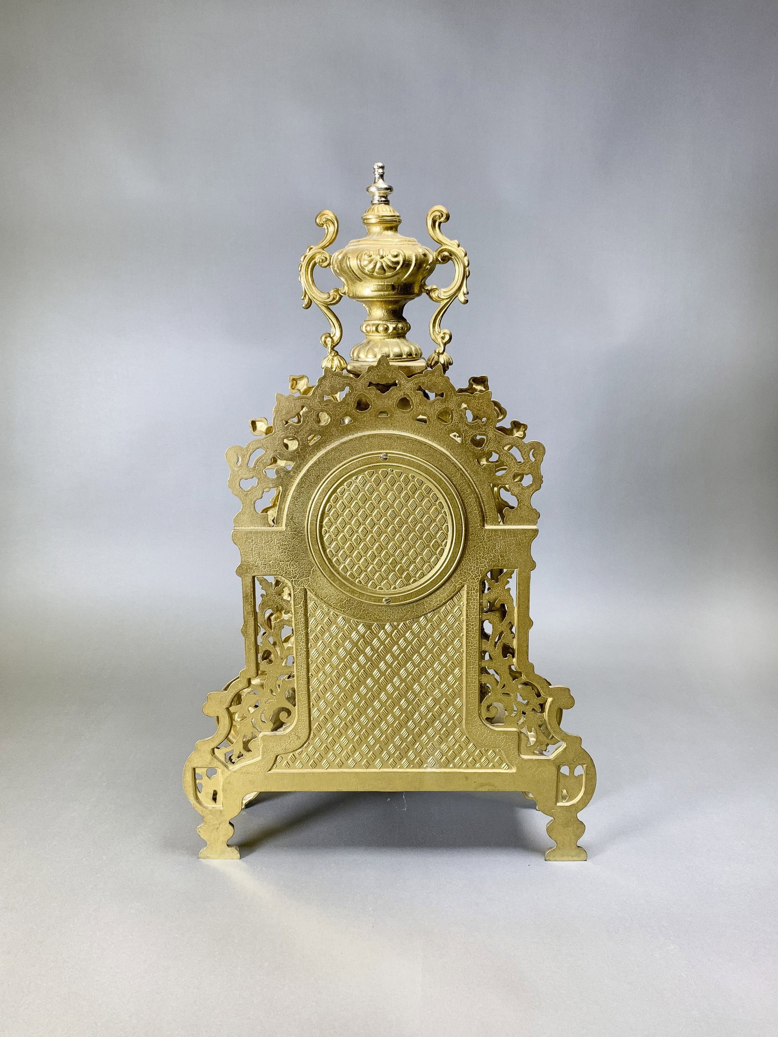GILT-BRONZE EMPIRE CLOCK - 6