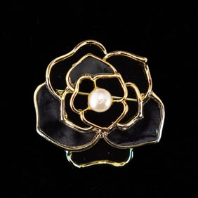 FASHION JEWELRY PEARL BROOCH