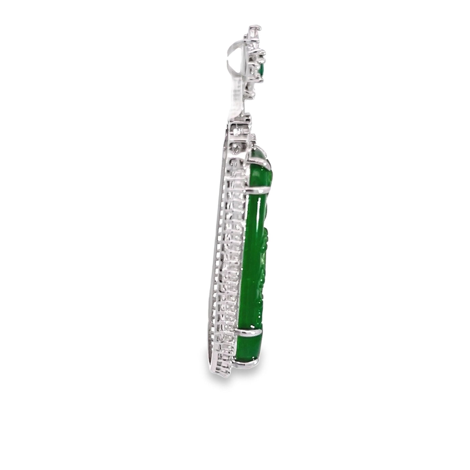 A JADEITE PENDANT - 5