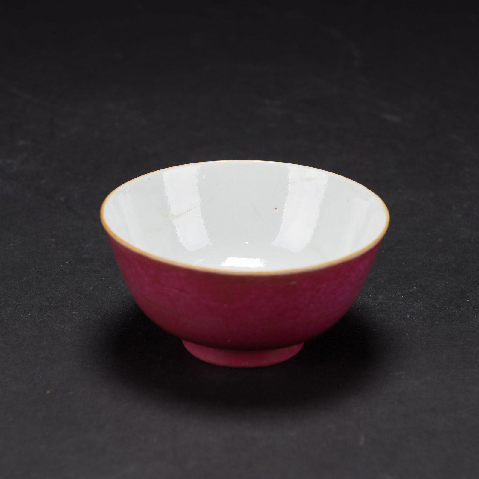 A CHINESE RUBY-GLAZED BOWL - 5