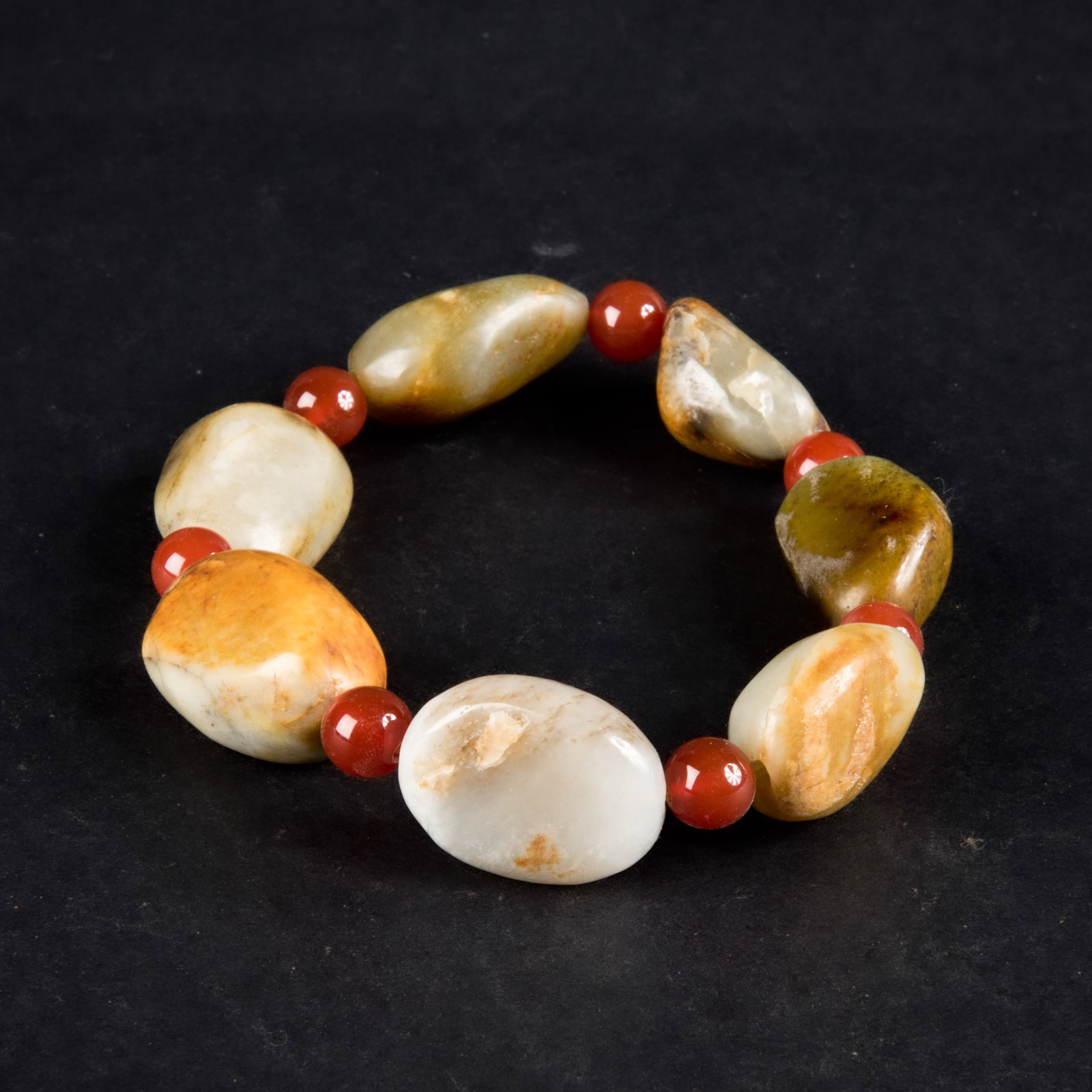 JADE STONE BRACELET (1 of 2)