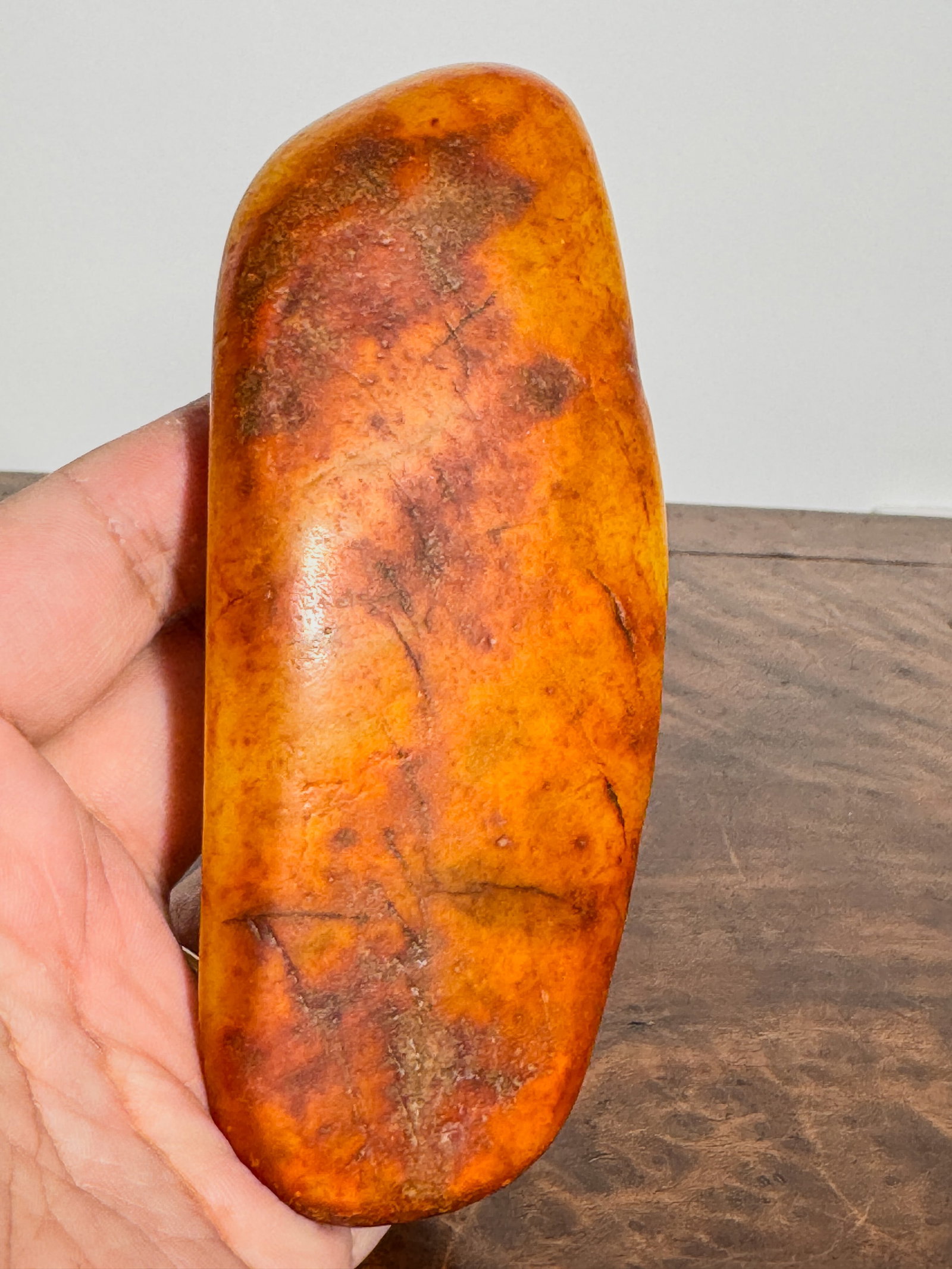 CHINESE JADE BOULDER WITH SCHOLAR - 7