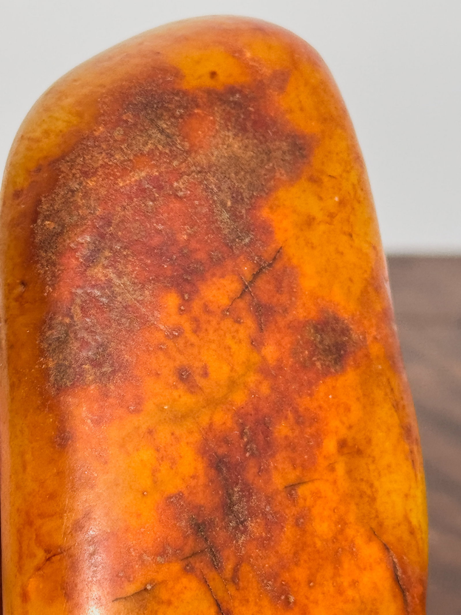 CHINESE JADE BOULDER WITH SCHOLAR - 8