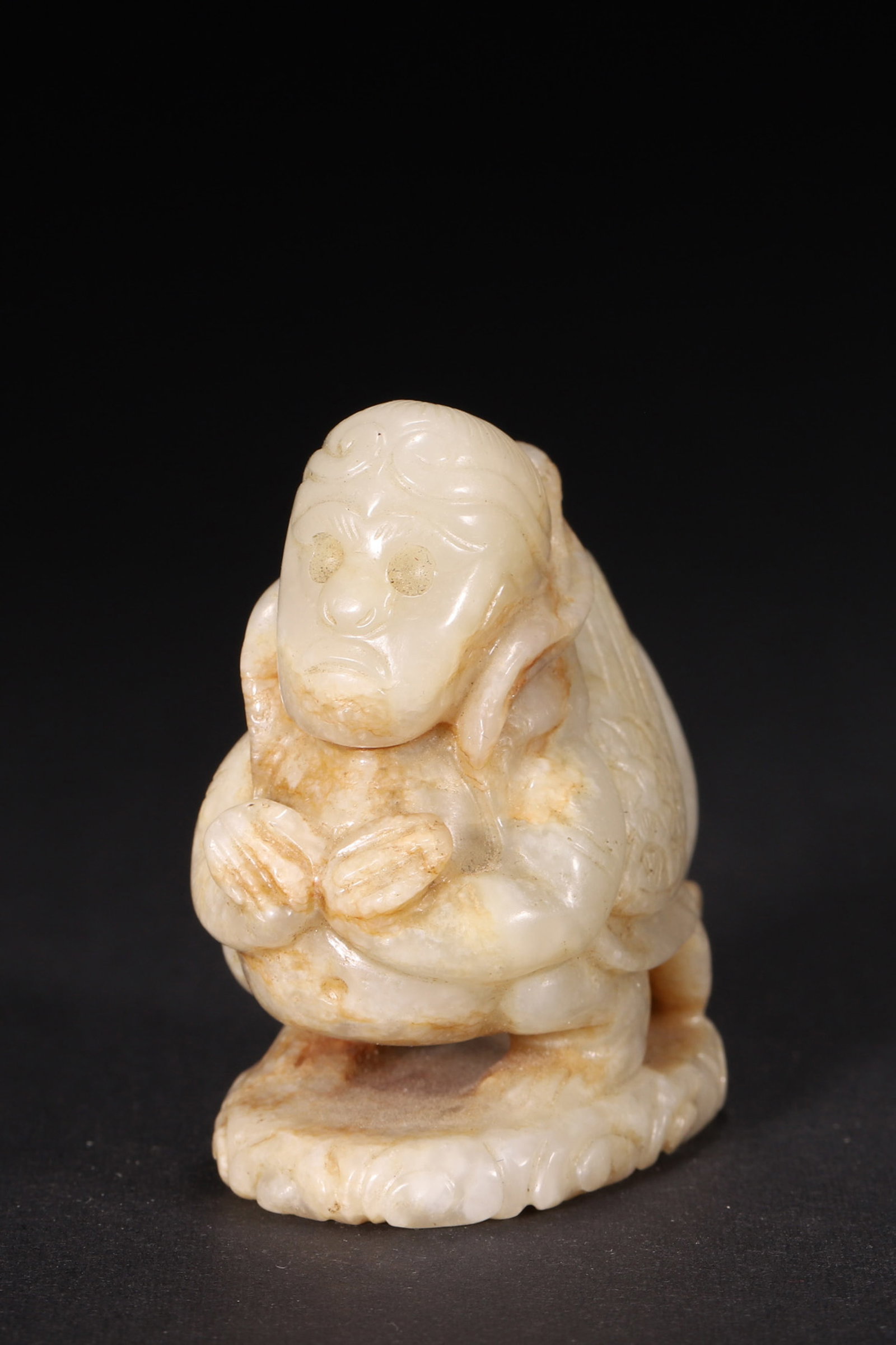 A JADE GARUDA-FORM FIGURE - 3