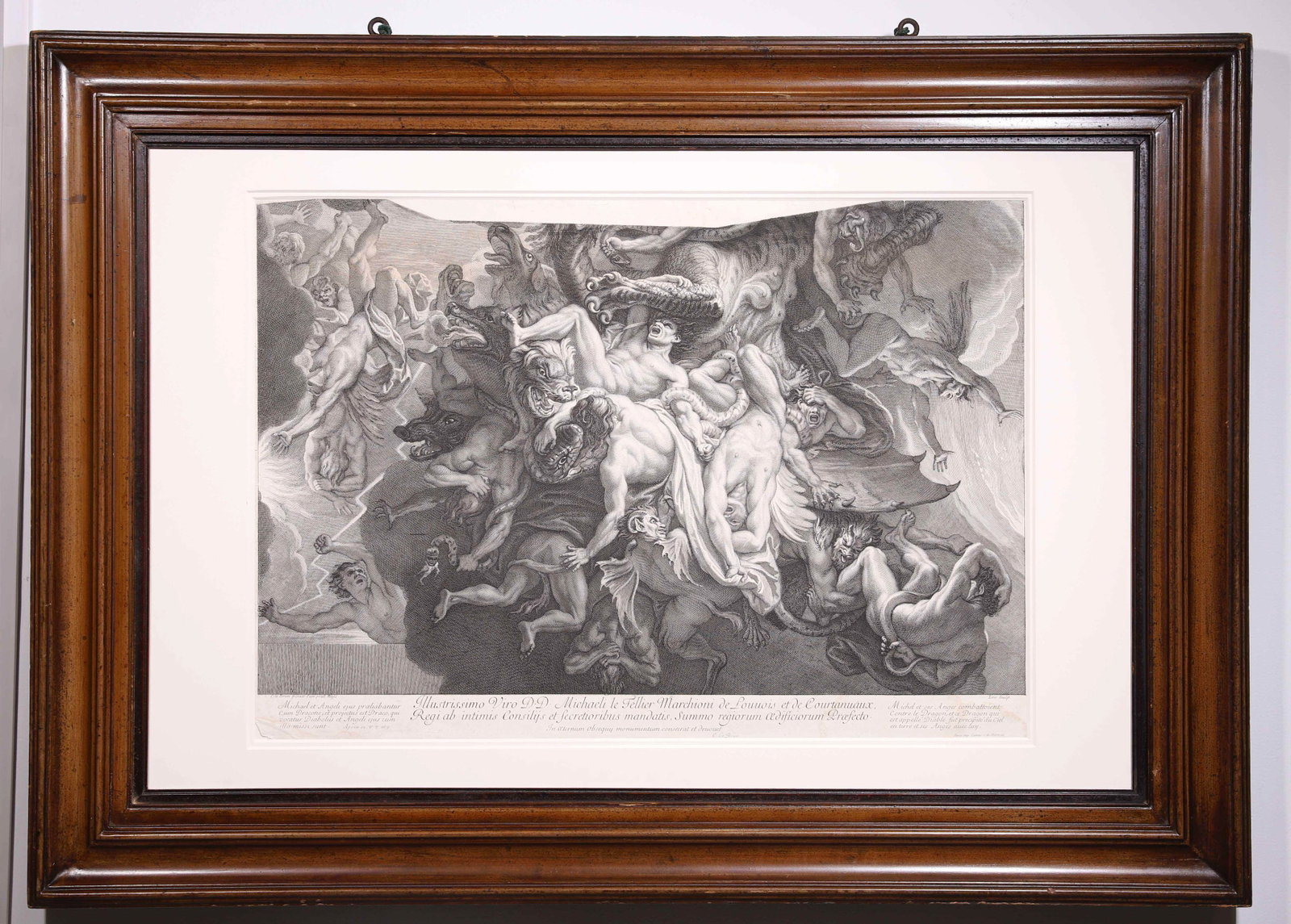 BERNARD PICART, AFTER GERARD HOET, THE GIGANTOMACHY, ENGRAVING (1 of 12)