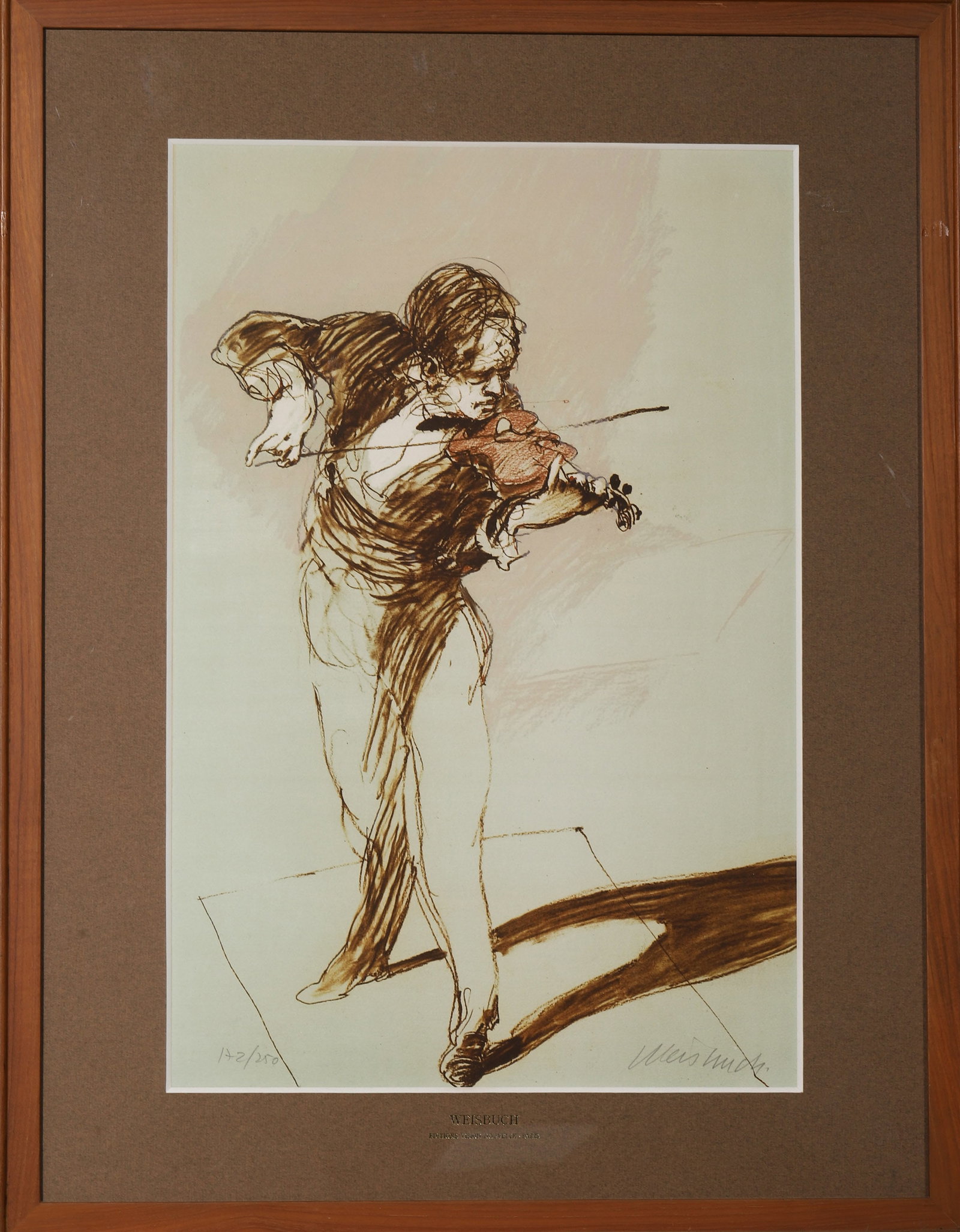 CLAUDE WEISBUCH, ATTRIBUTED TO, LITHOGRAPH - 2