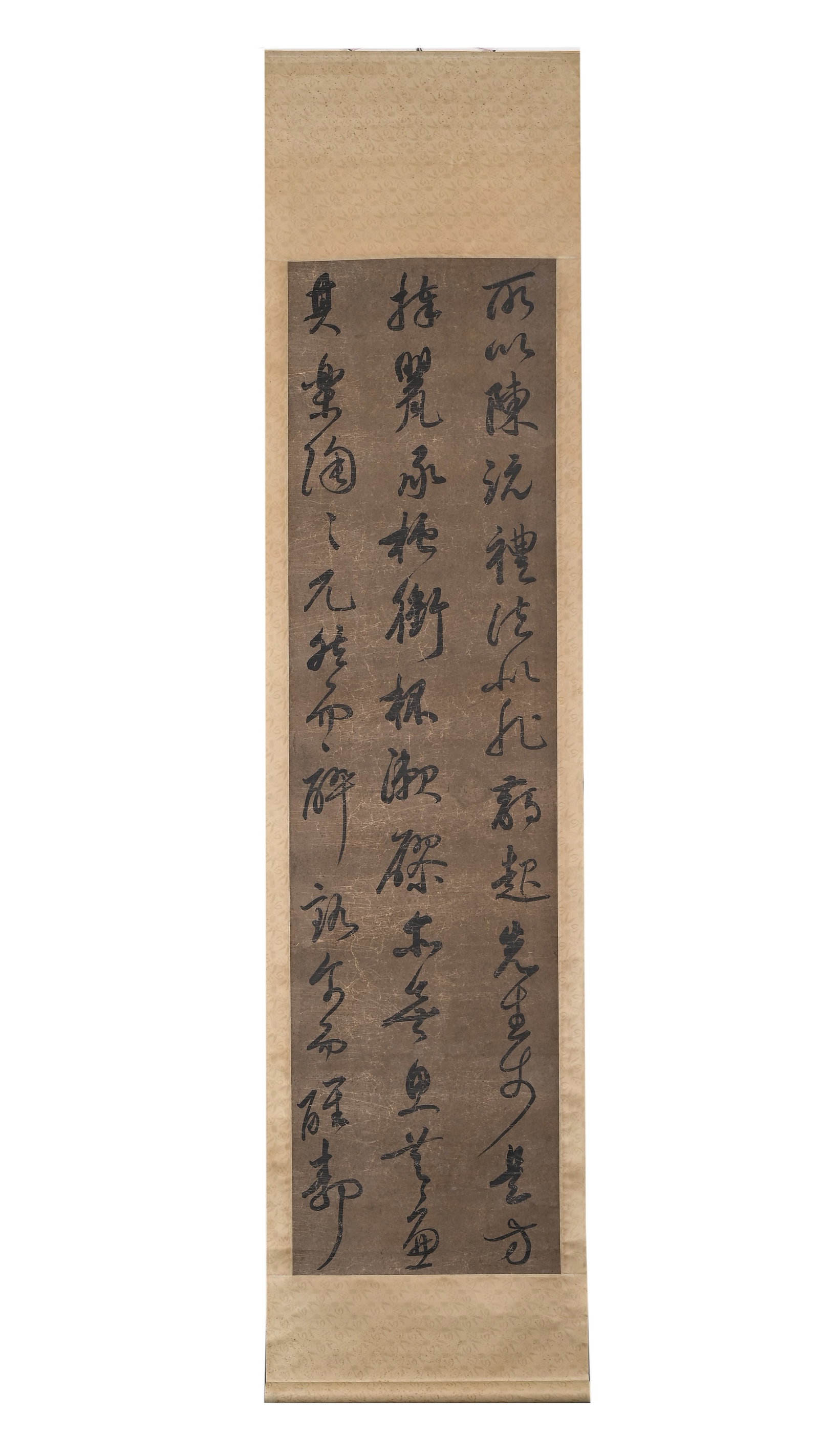 DONG QICHANG, ATTRIBUTED TO, CURSIVE CALLIGRAPHY, SIX-PANEL SCREEN - 3