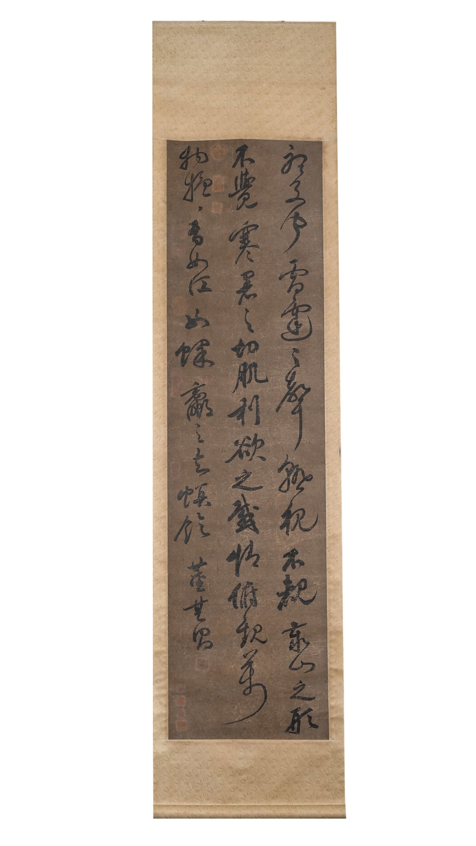 DONG QICHANG, ATTRIBUTED TO, CURSIVE CALLIGRAPHY, SIX-PANEL SCREEN - 4