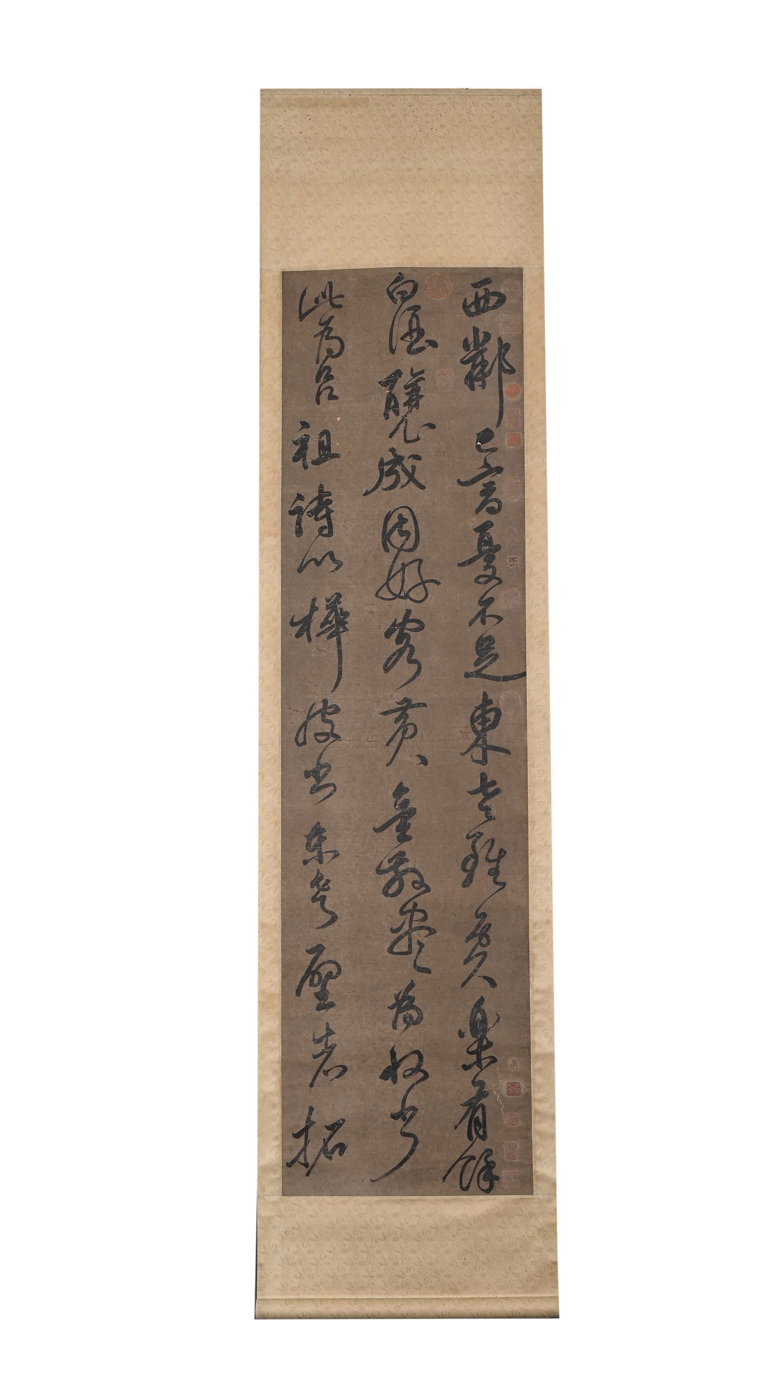 DONG QICHANG, ATTRIBUTED TO, CURSIVE CALLIGRAPHY, SIX-PANEL SCREEN - 5