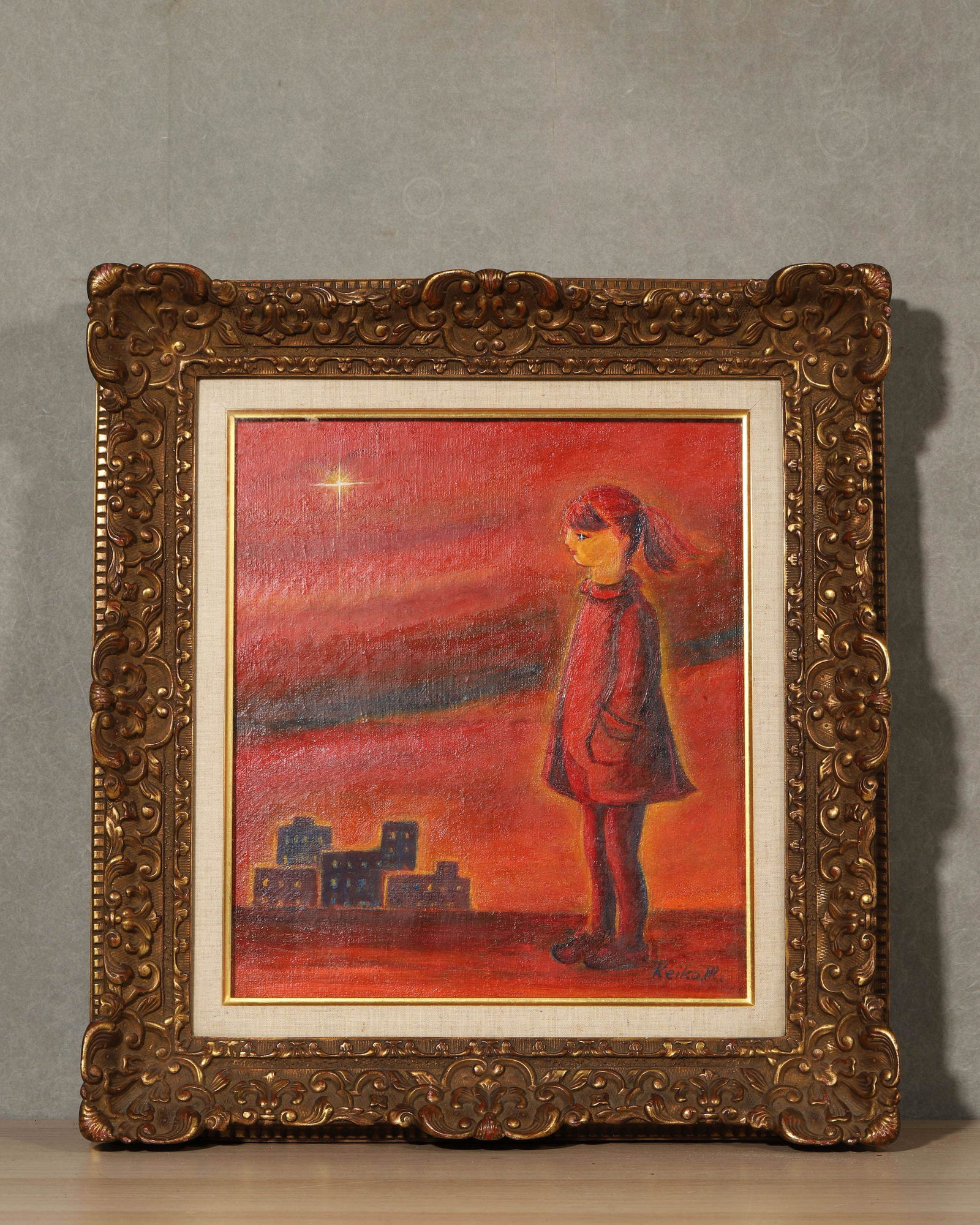 KEIKO MIYAMOTO, ATTRIBUTED TO, OIL ON CANVAS (1 of 9)