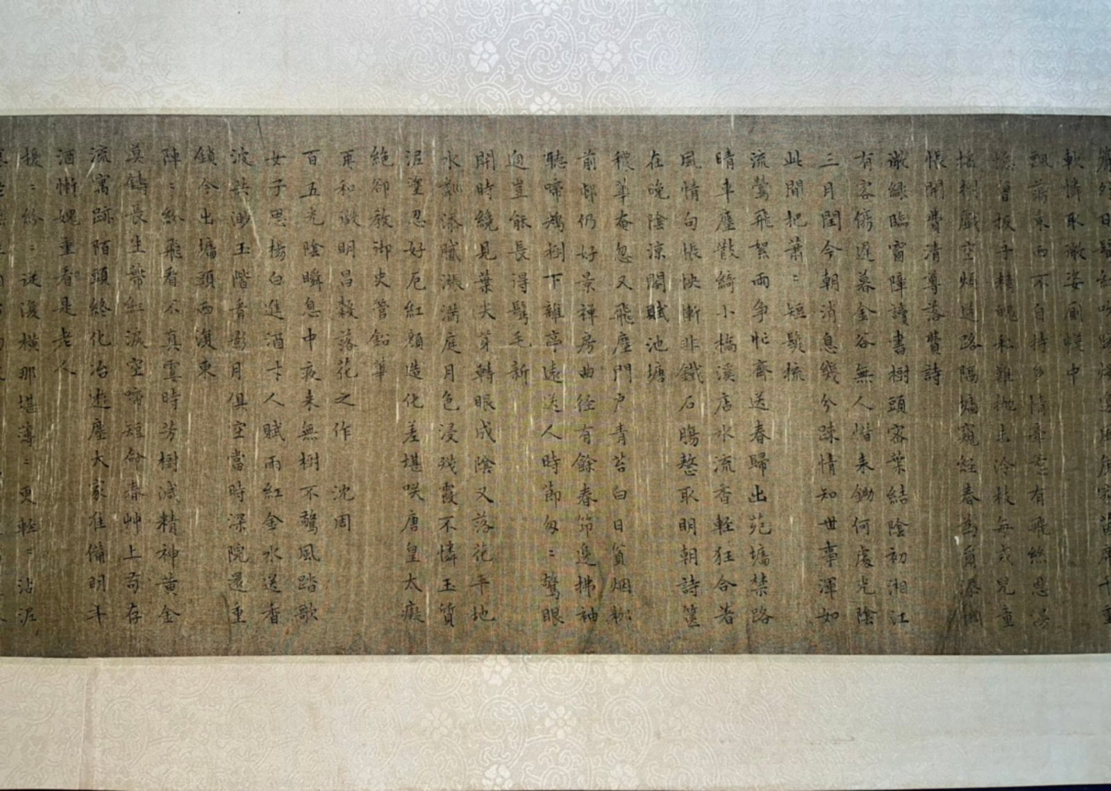 WEN ZHENGMING, ATTRIBUTED TO, REGULAR-SCRIPT CALLIGRAPHY, HANDSCROLL - 8