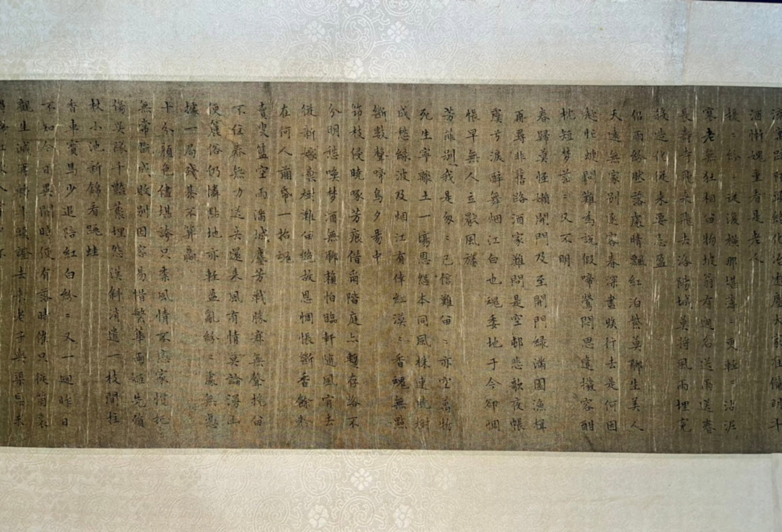 WEN ZHENGMING, ATTRIBUTED TO, REGULAR-SCRIPT CALLIGRAPHY, HANDSCROLL - 9