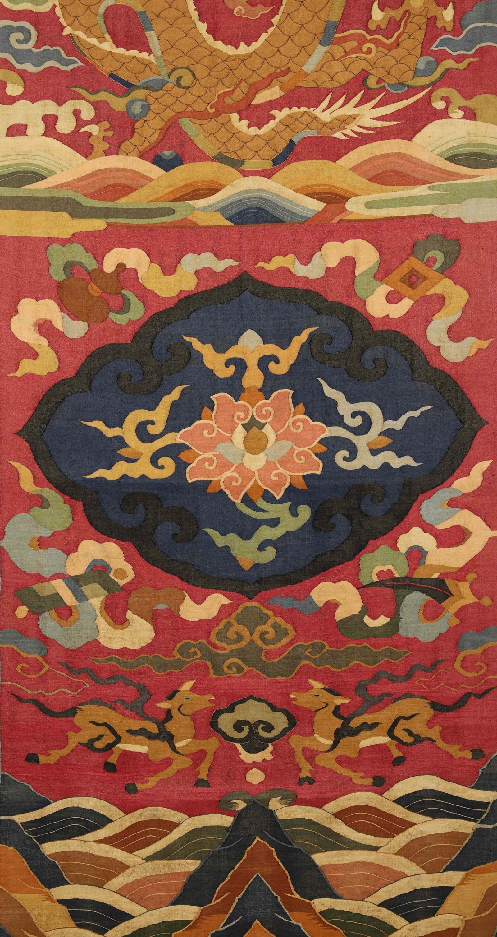 A KESI 'DRAGON' HANGING SCREEN - 3