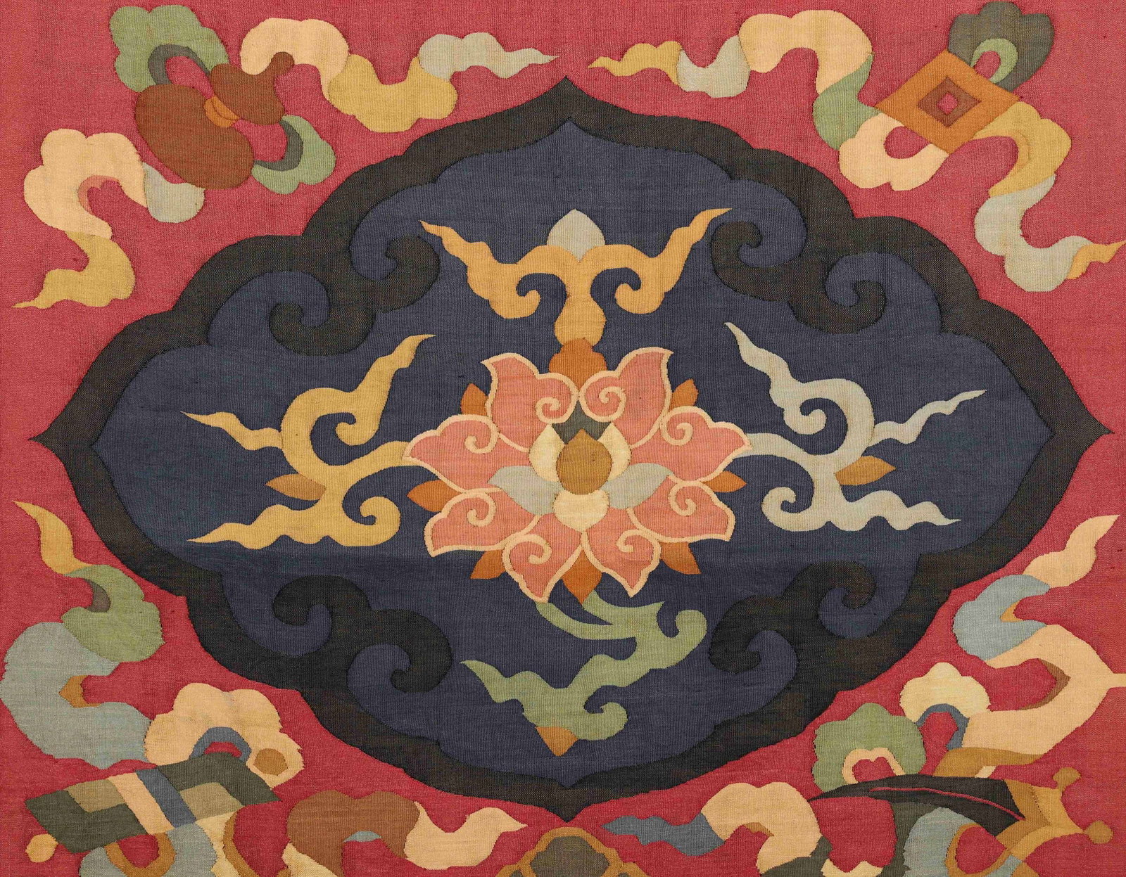 A KESI 'DRAGON' HANGING SCREEN - 6