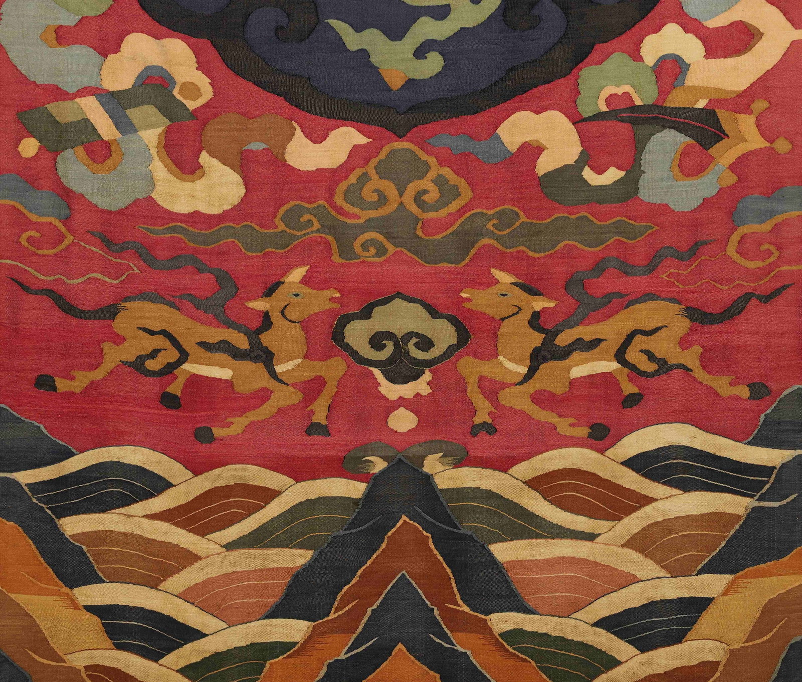 A KESI 'DRAGON' HANGING SCREEN - 7