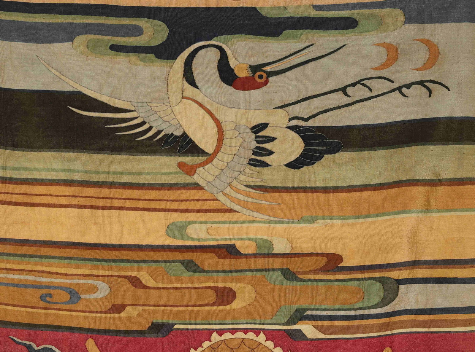 A KESI 'DRAGON' HANGING SCREEN - 8