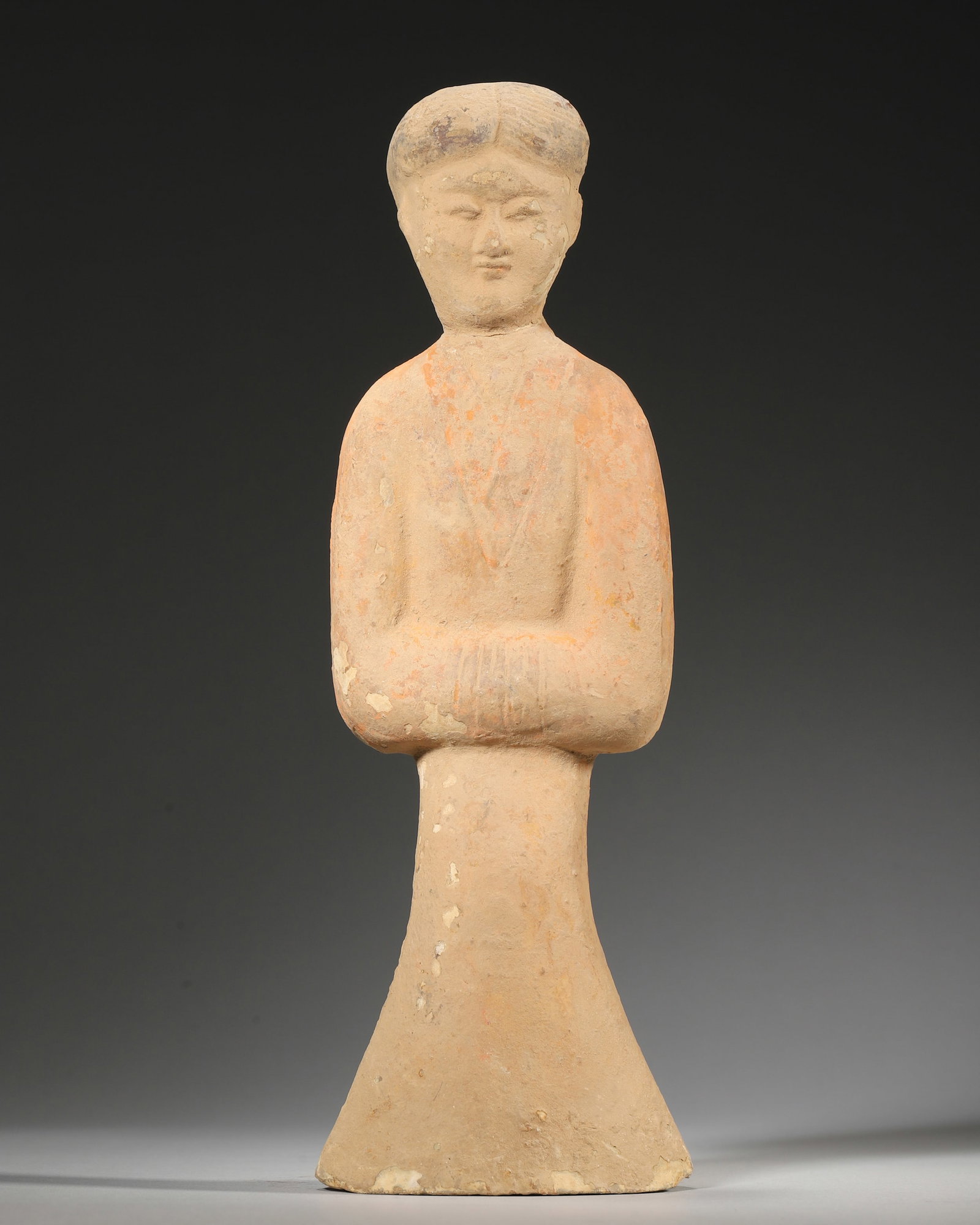 A POTTERY FIGURE (1 of 8)