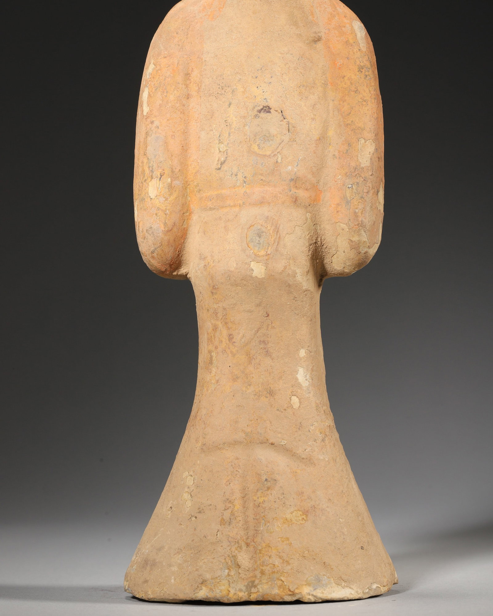 A POTTERY FIGURE - 7