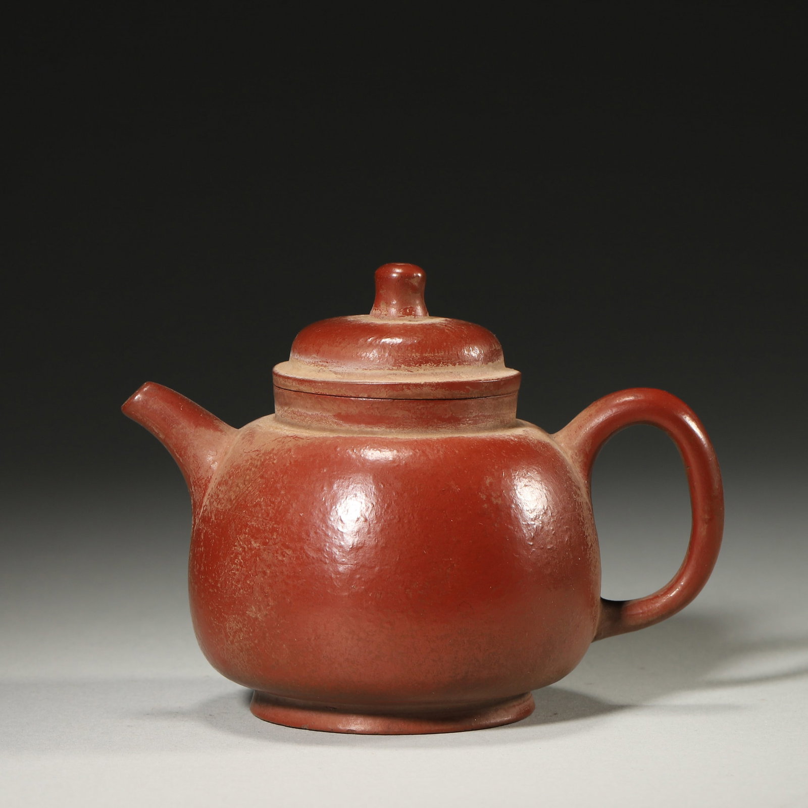 A ZHUNI ZISHA TEAPOT WITH INSCRIPTION (1 of 7)