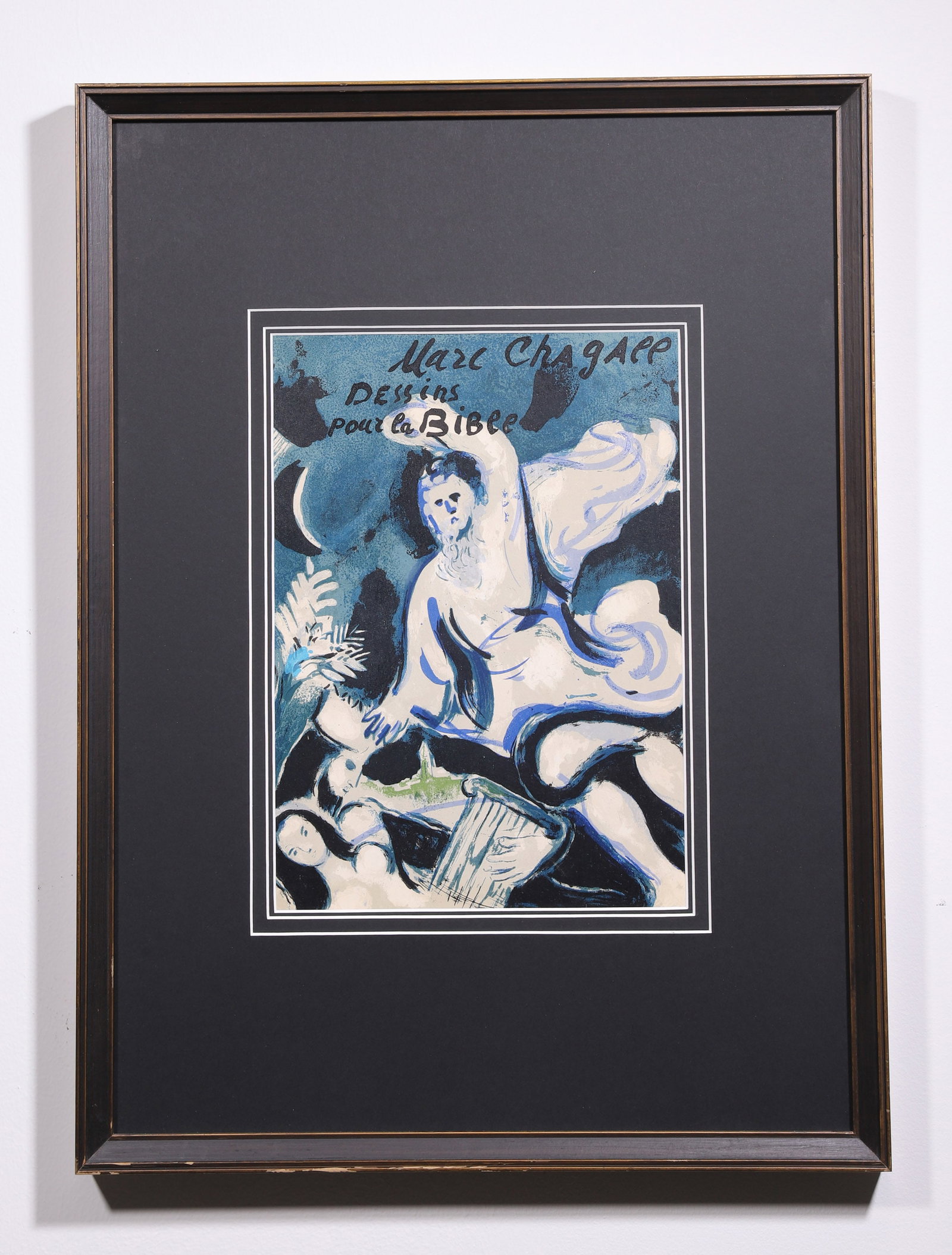 MARC CHAGALL, ATTRIBUTED TO, THE DESCENT, LITHOGRAPH (1 of 8)