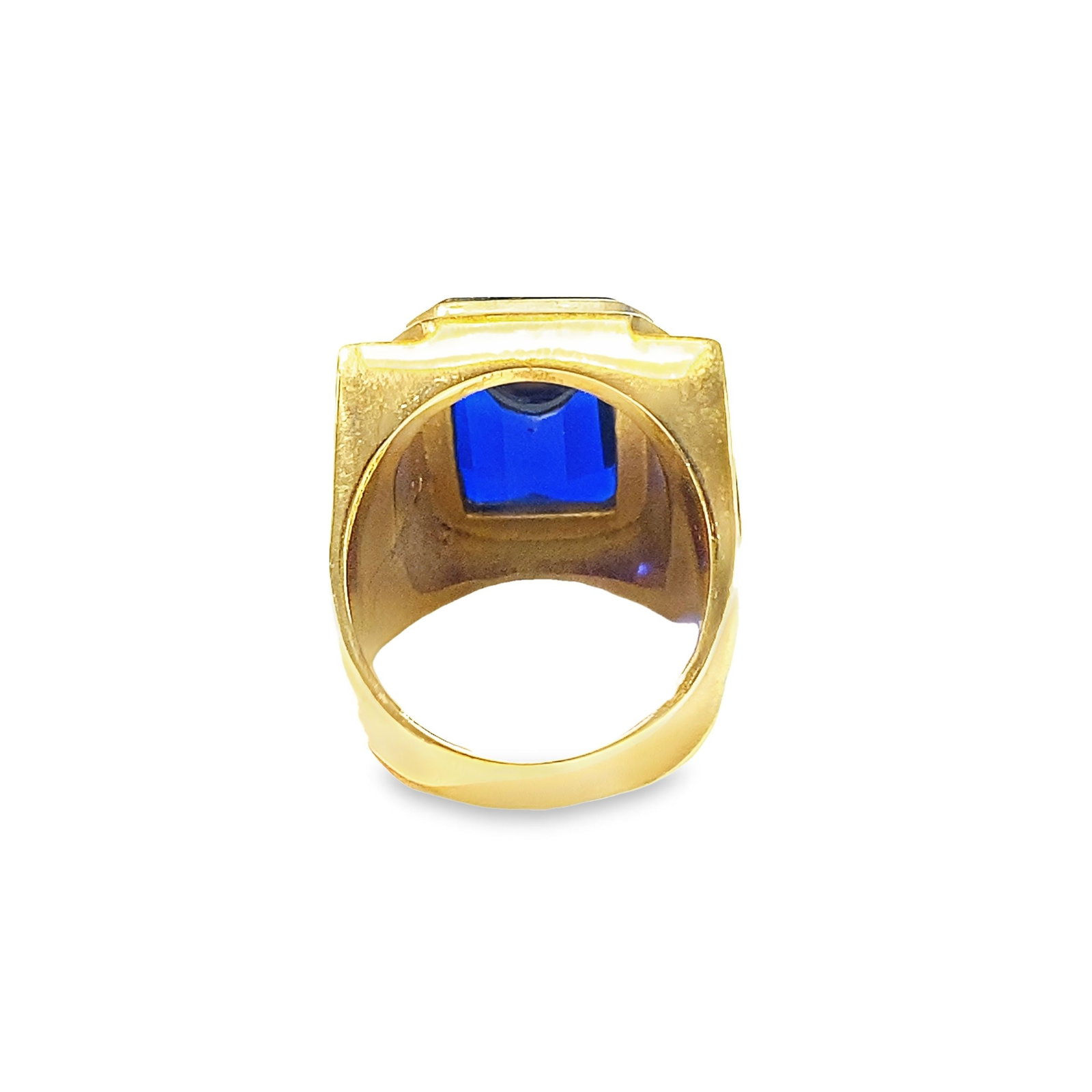 SAPPHIRE-BLUE GEMSTONE RING - 4