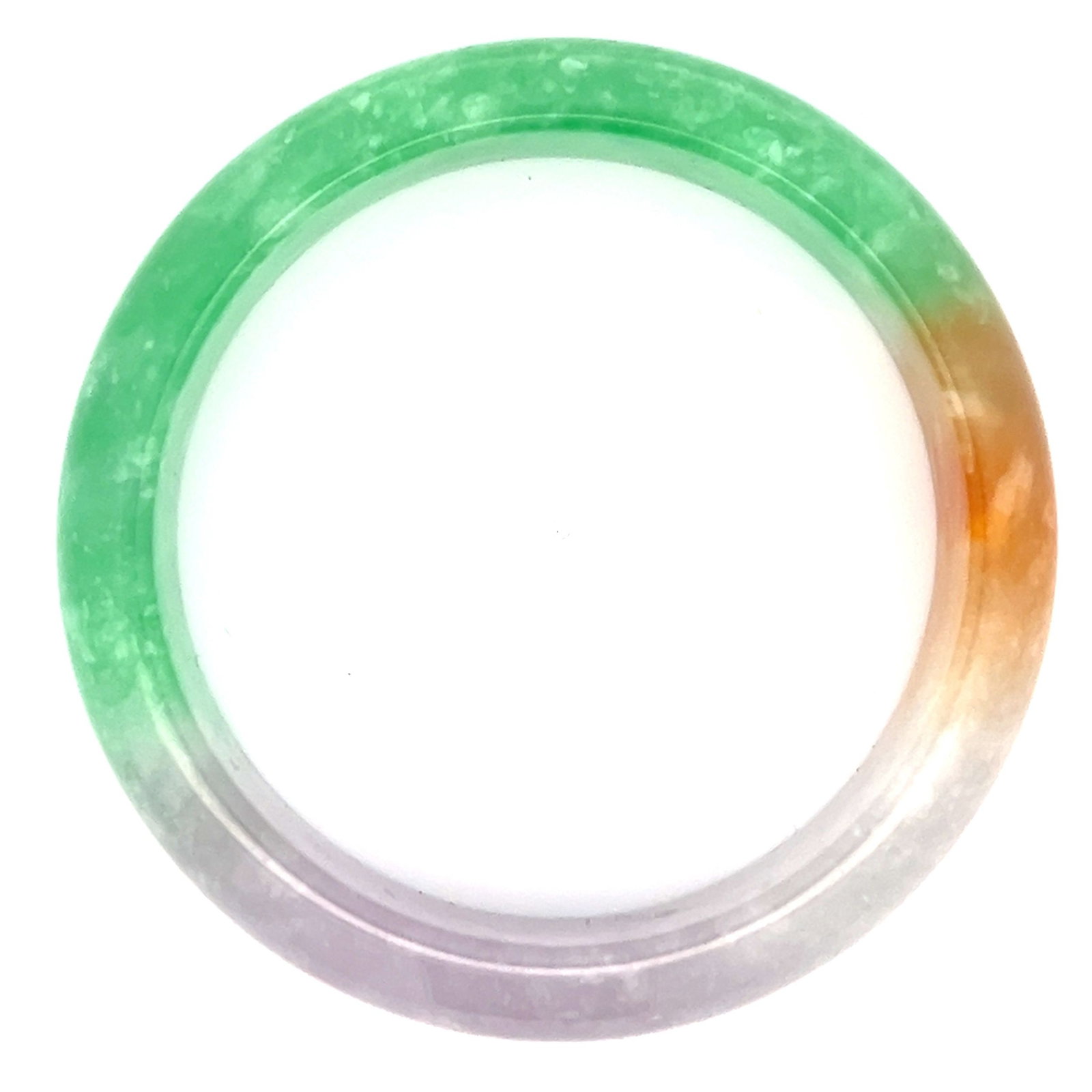 A CHINESE JADEITE BANGLE (1 of 4)