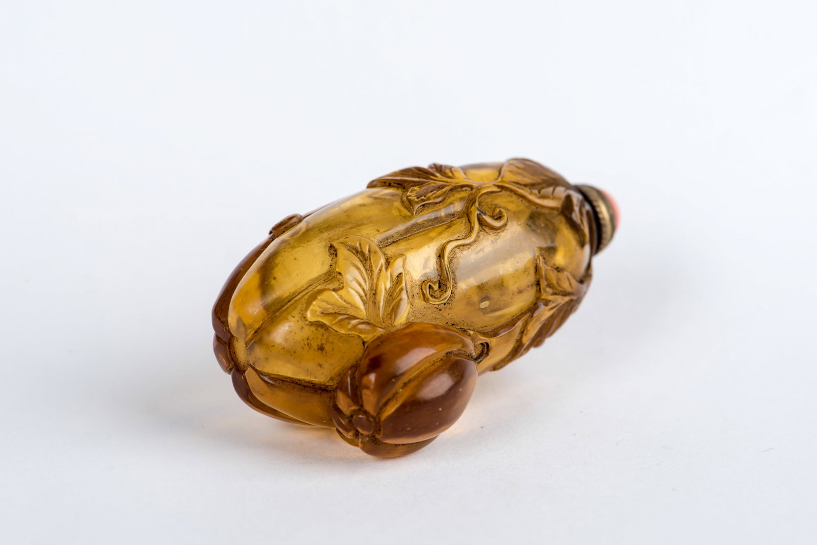 A GLASS SNUFF BOTTLE - 3