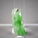 A TRANSLUCENT NATURAL COLOR JADEITE JADE PENDANT, GIA