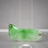 A TRANSLUCENT NATURAL COLOR JADEITE JADE PENDANT, GIA - 3