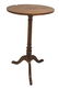 OVAL CHERRY TEA TABLE WITH TRIPOD BASE, 16"x13"x27"