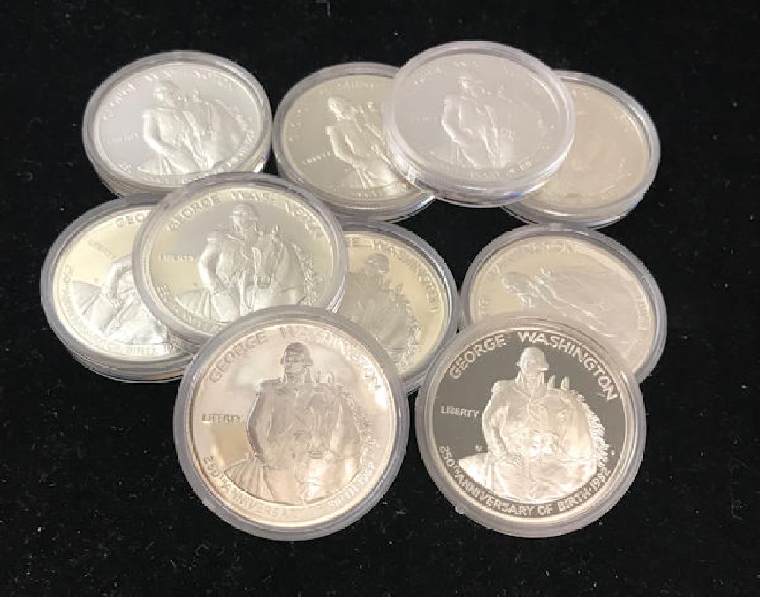 (10) 1982 GEORGE WASHINGTON COMMEMORATIVE HALF DOLLAR (1 of 1)