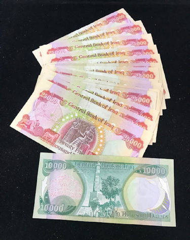 23 Iraqi Dinar Bank Notes Jun 28 2019 Le Tree Auction 23 Iraqi Dinar Bank Notes Jun 28