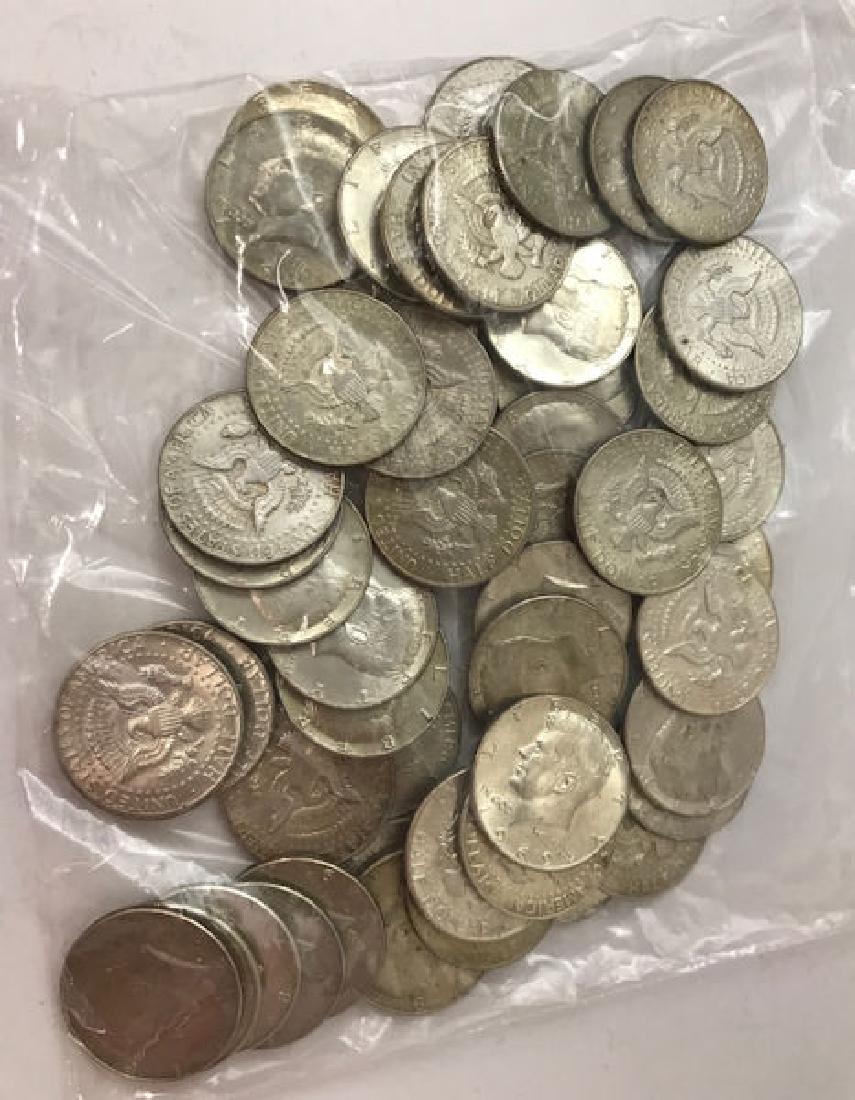 (50) 40% KENNEDY HALF DOLLARS (1 of 1)