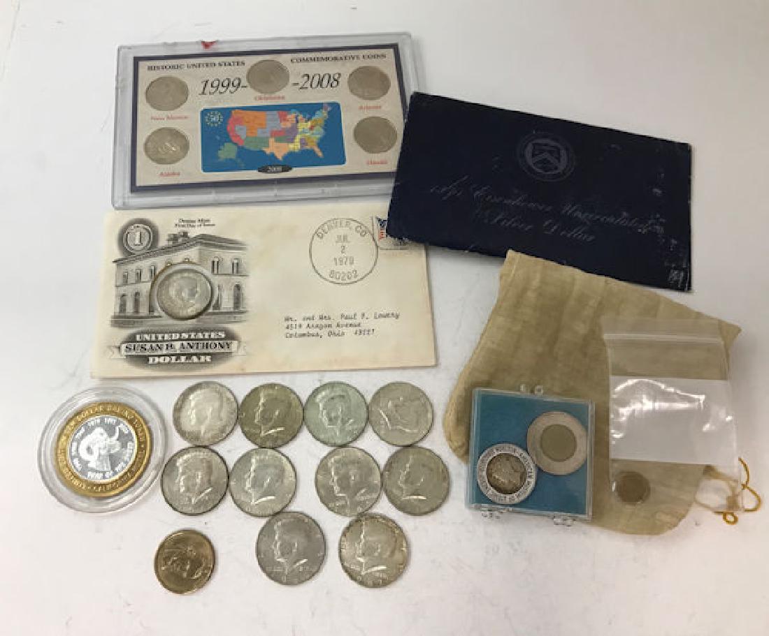 MIXED LOT INCLUDING 1971 EISENHOWER UNCIRCULATED (1 of 1)