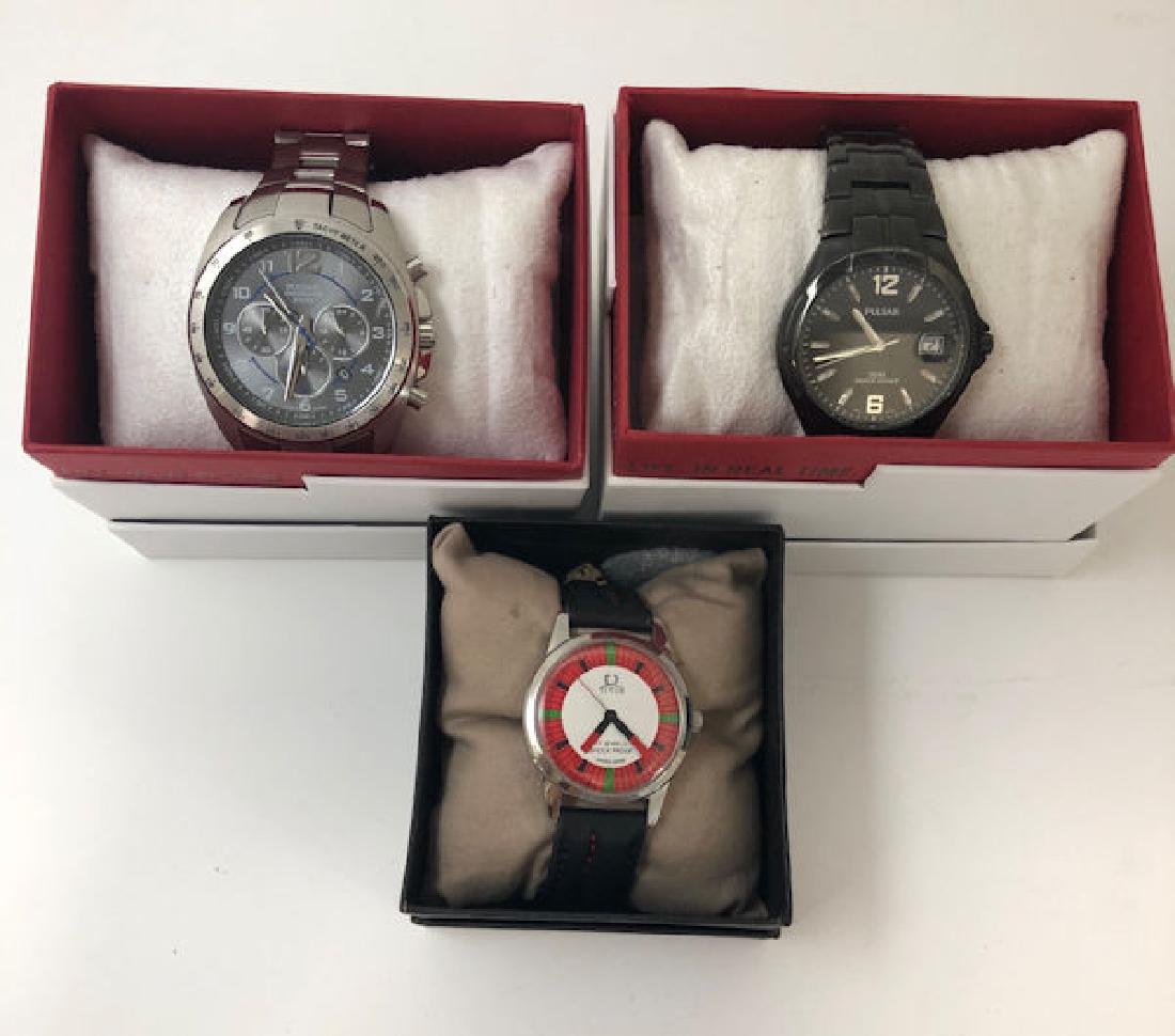 THREE NEW OLD STOCK WRIST WATCHES ~ MANUFACTURED BY (1 of 4)