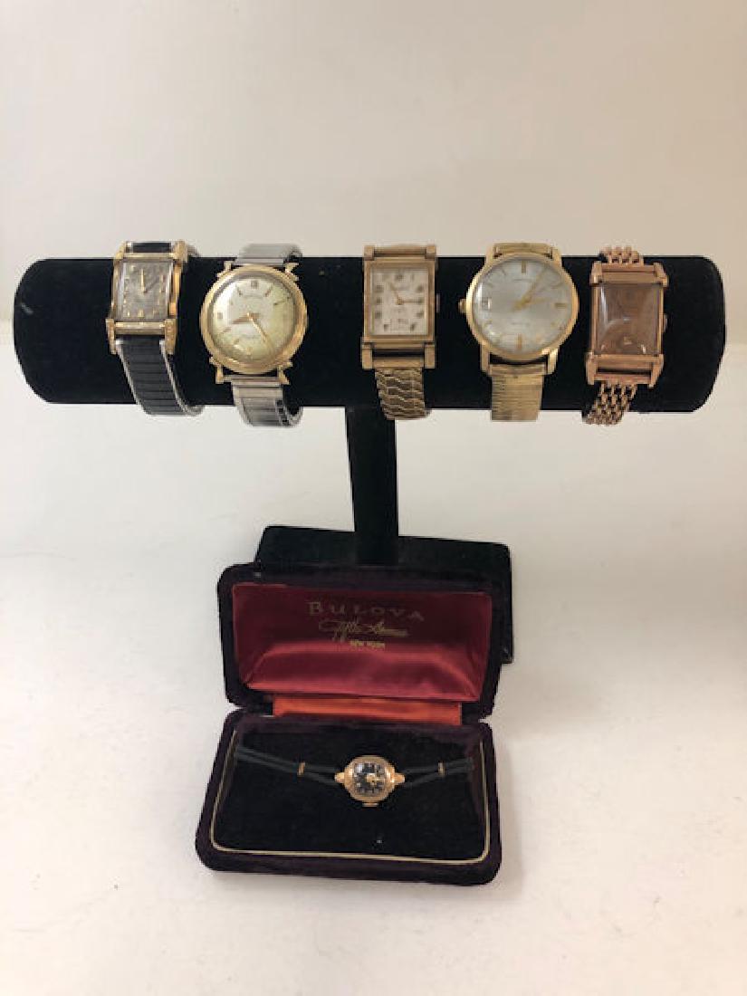 VINTAGE WRIST WATCHES ~ LOT ASSORTED WATCHES W/STYLES (1 of 4)
